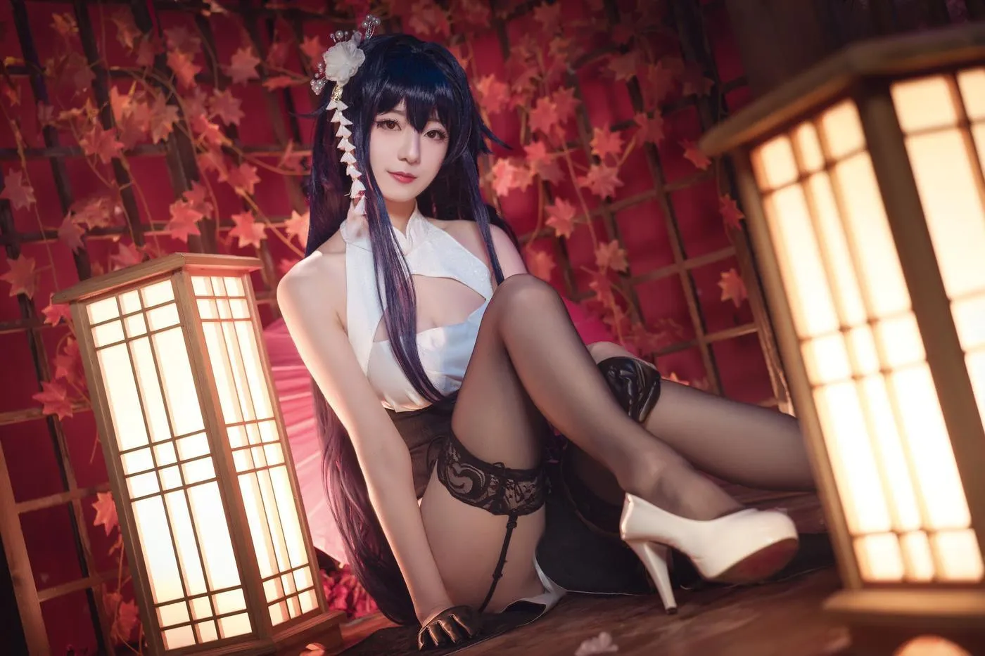 弥音音 – NO.40 吾妻旗袍 [20P]插图9