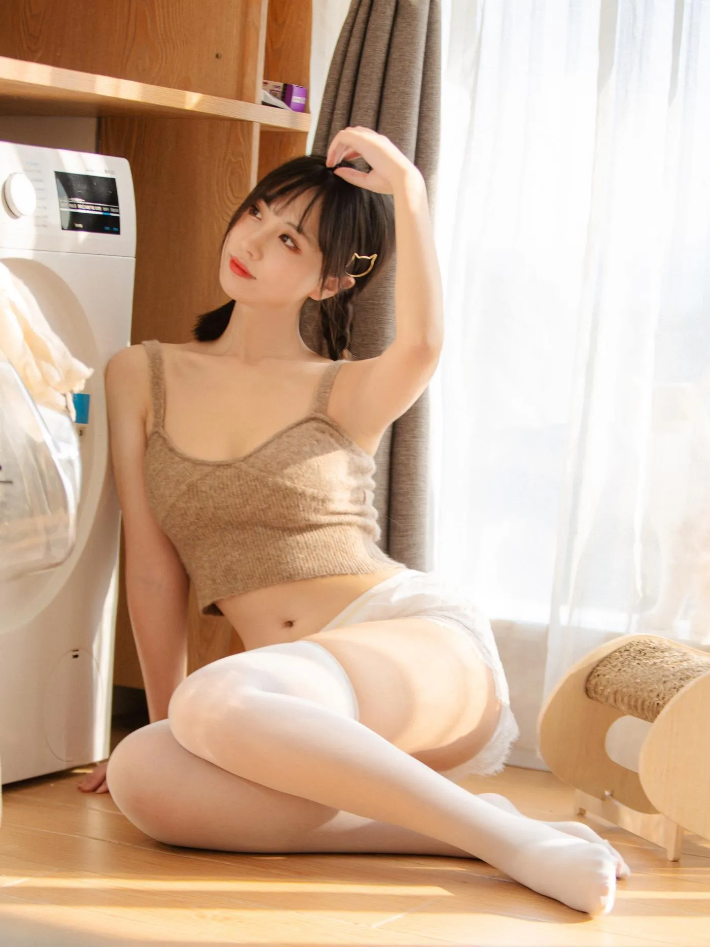 念雪ww – NO.08 蜜桃拿铁 [36P]插图8