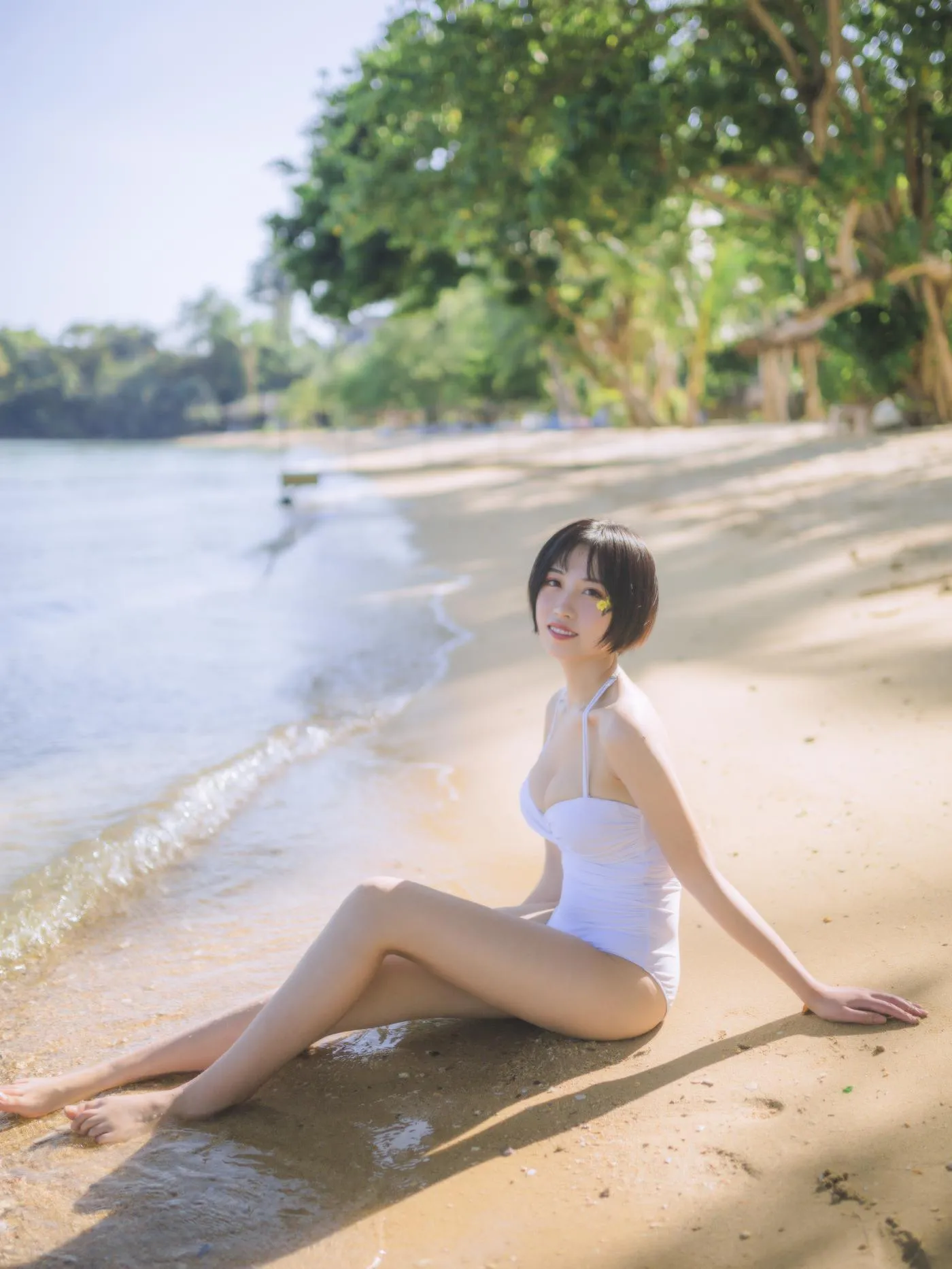 念雪ww – NO.17 白色泳衣 [30P]插图4