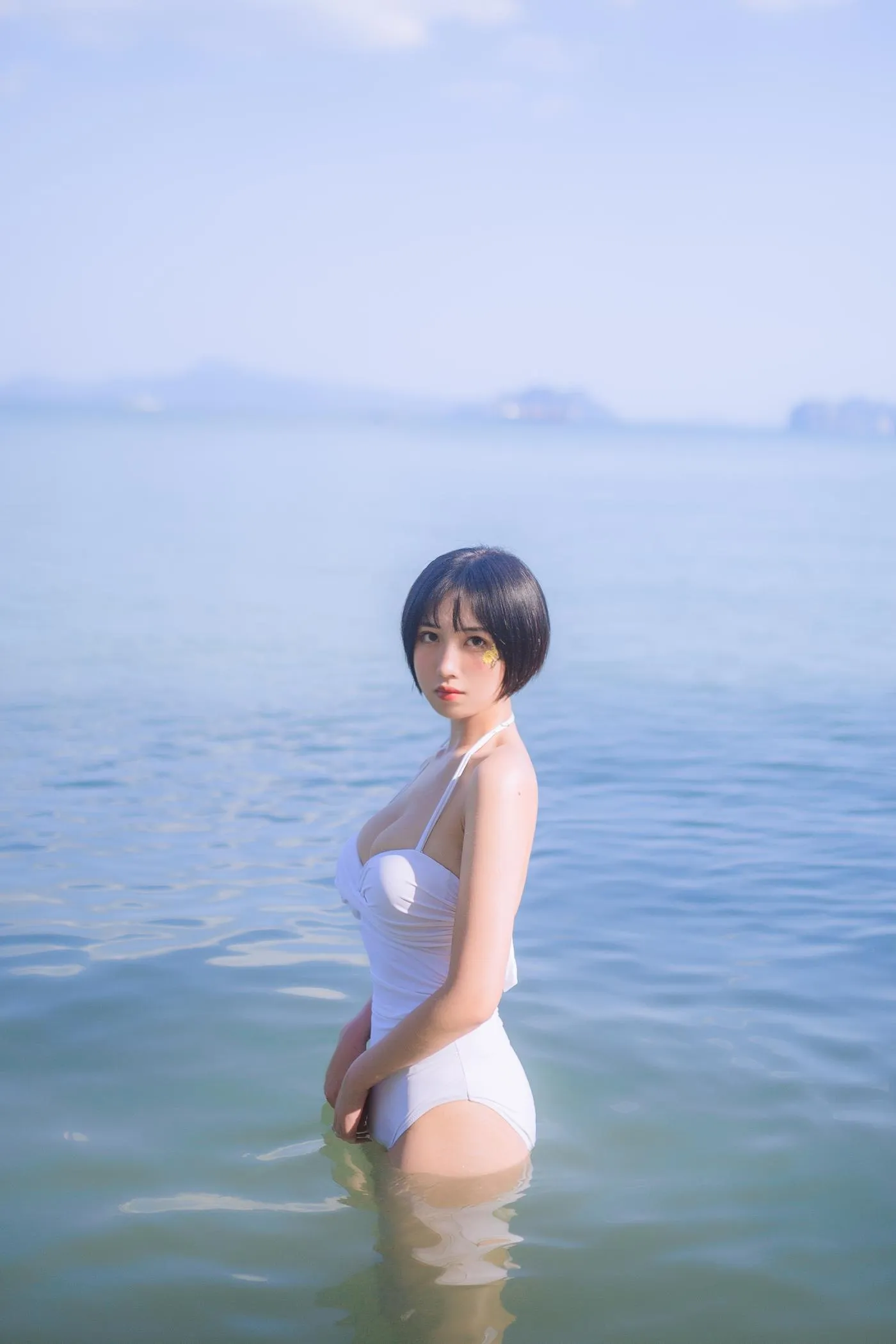 念雪ww – NO.17 白色泳衣 [30P]插图7