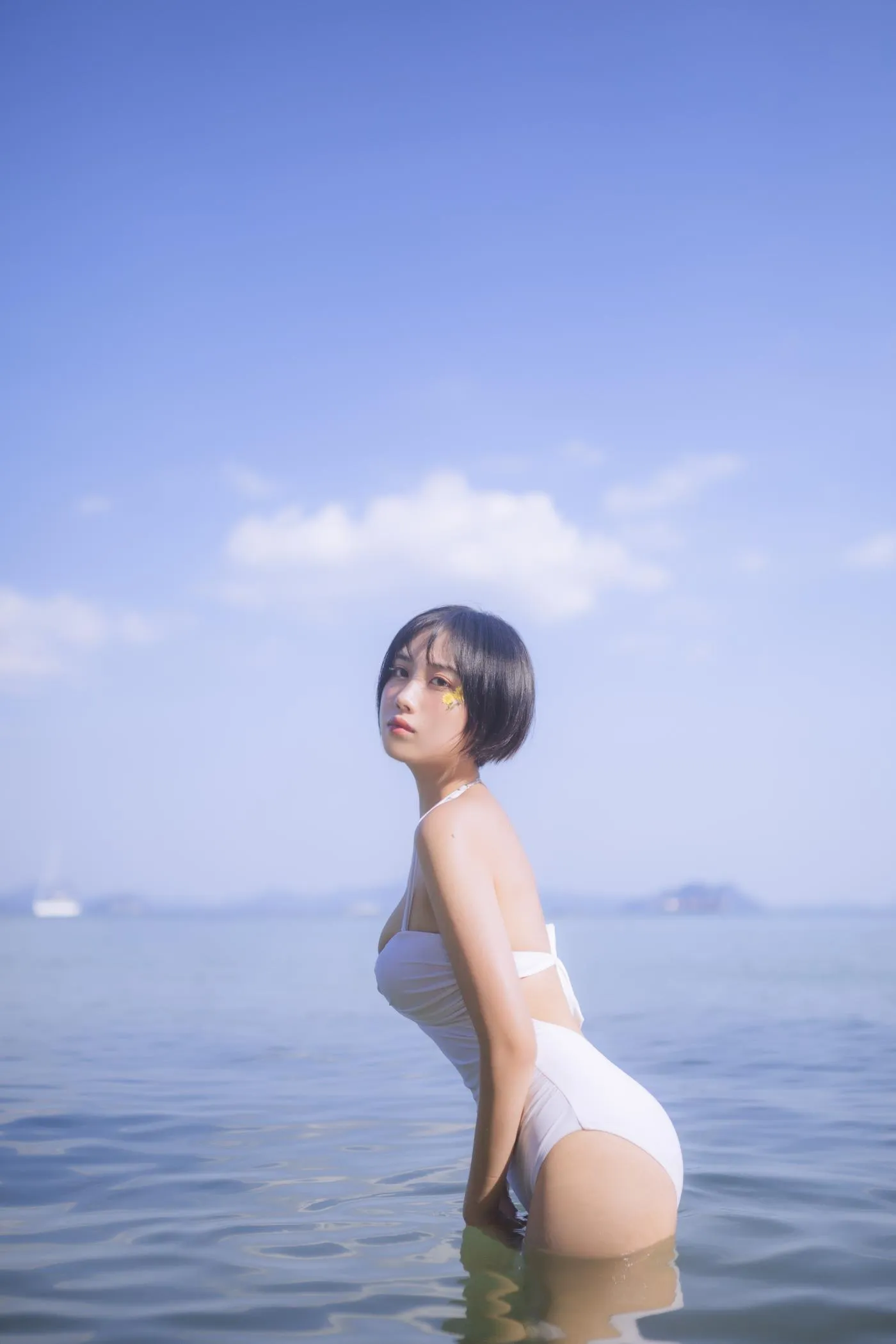 念雪ww – NO.17 白色泳衣 [30P]插图8