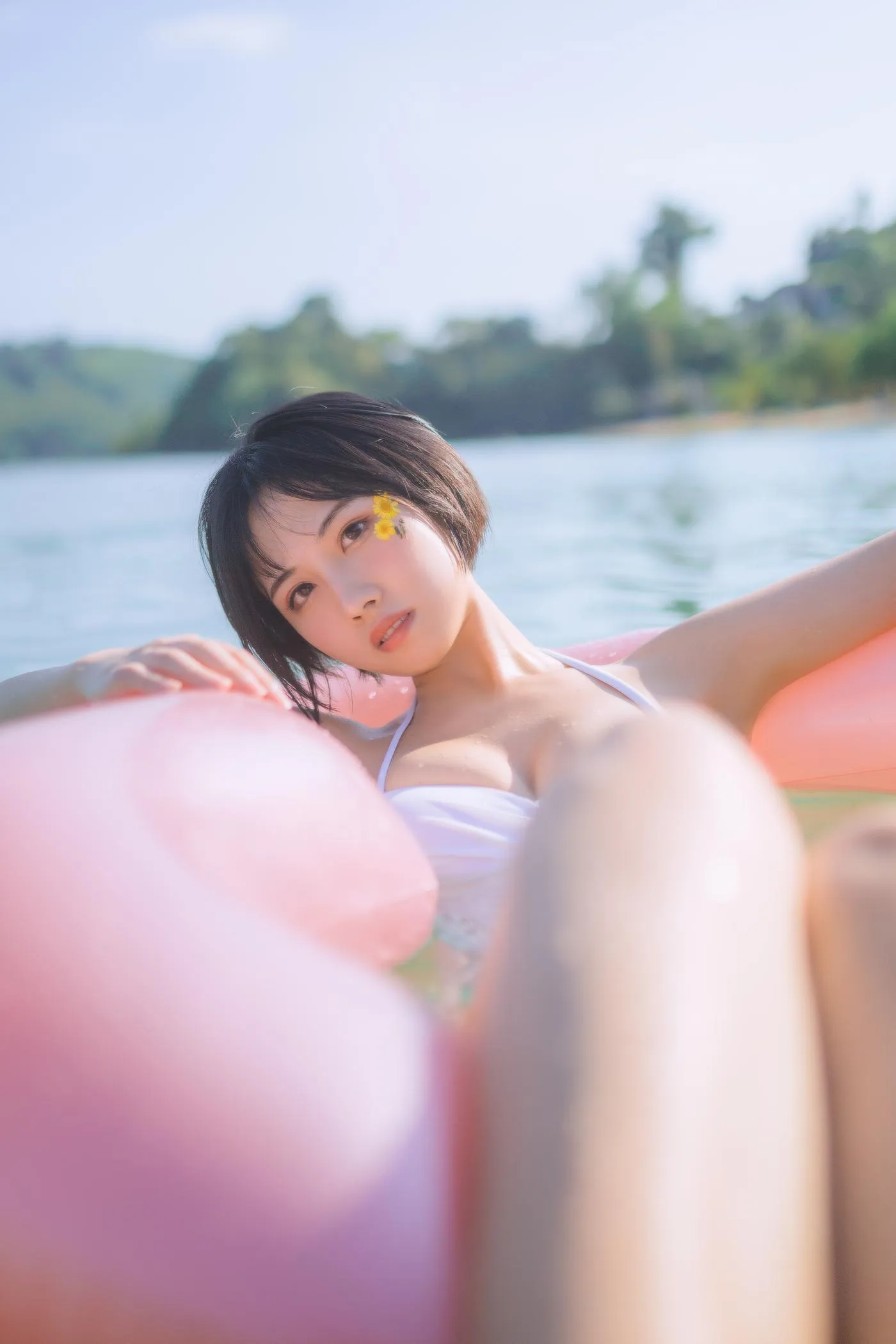 念雪ww – NO.17 白色泳衣 [30P]插图8