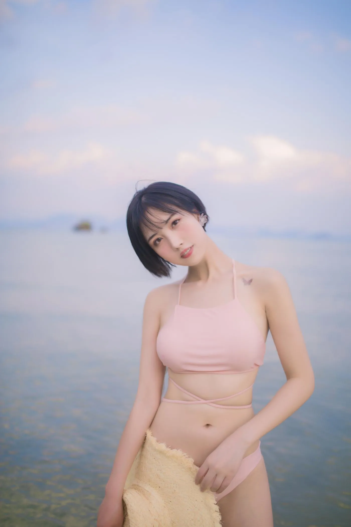 念雪ww – NO.20 粉色泳衣 [30P]插图6