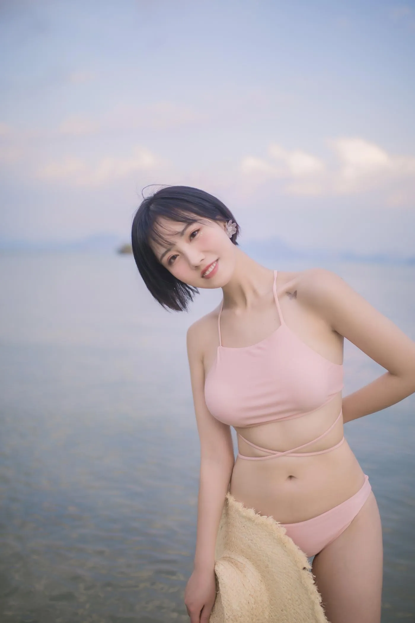 念雪ww – NO.20 粉色泳衣 [30P]插图7