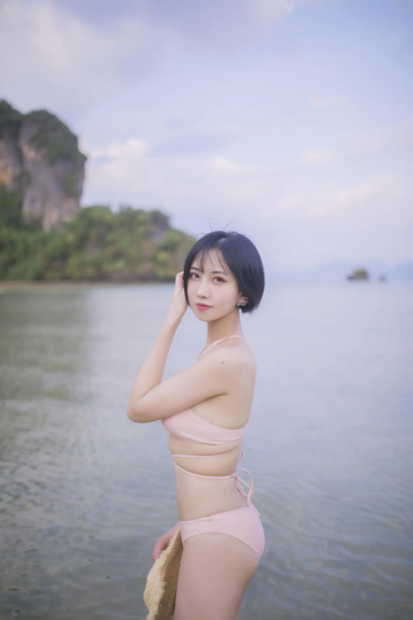 念雪ww – NO.20 粉色泳衣 [30P]插图8