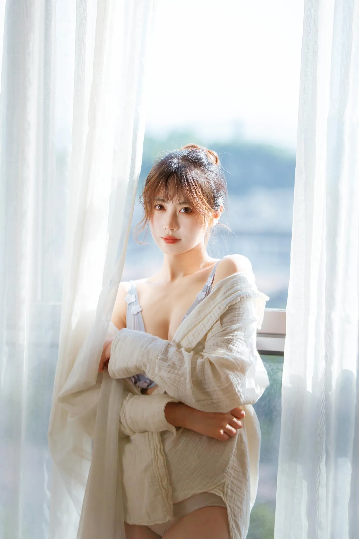 念雪ww – NO.21 居家蓝色 [25P]插图8