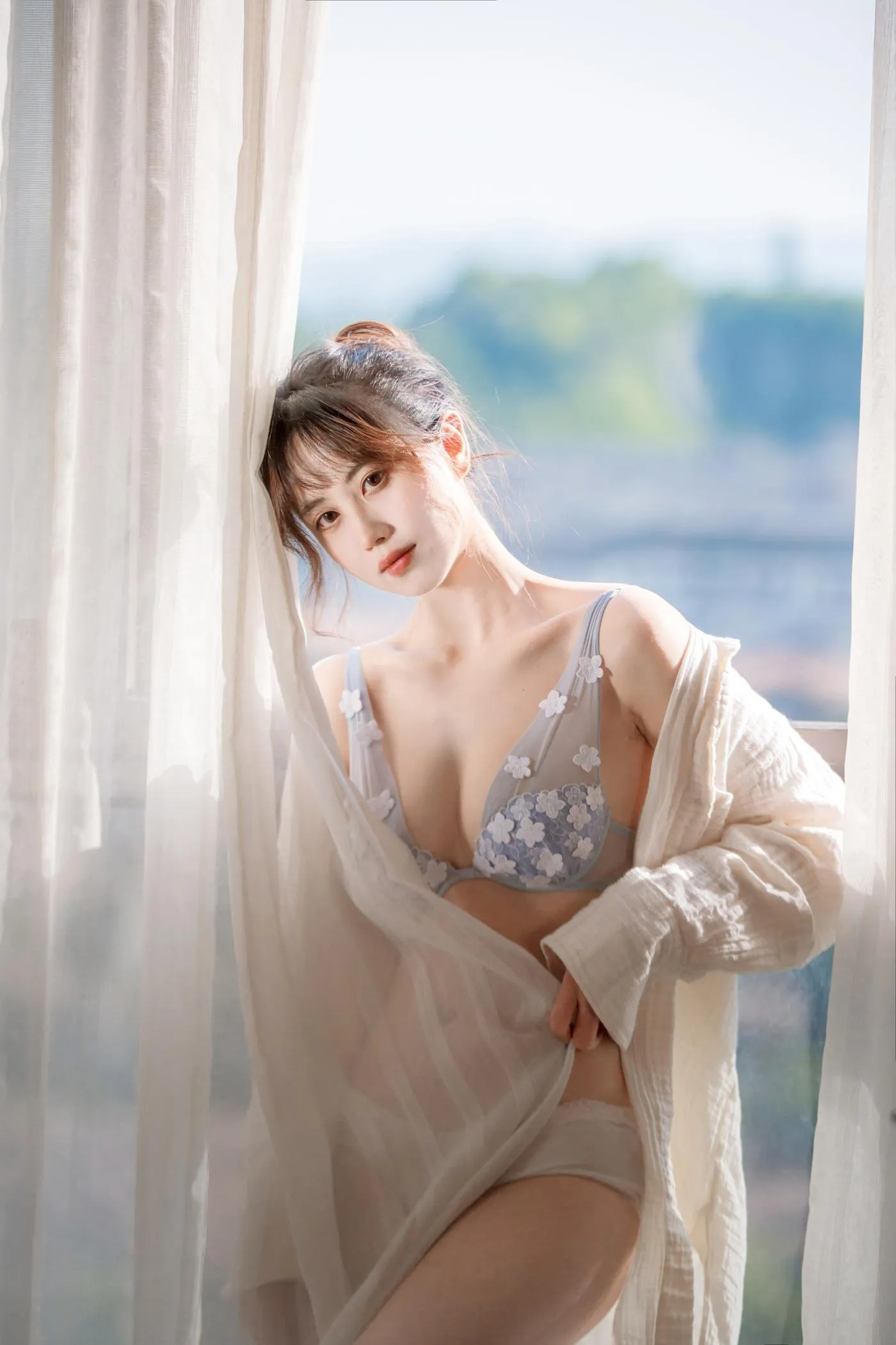 念雪ww – NO.21 居家蓝色 [25P]插图2