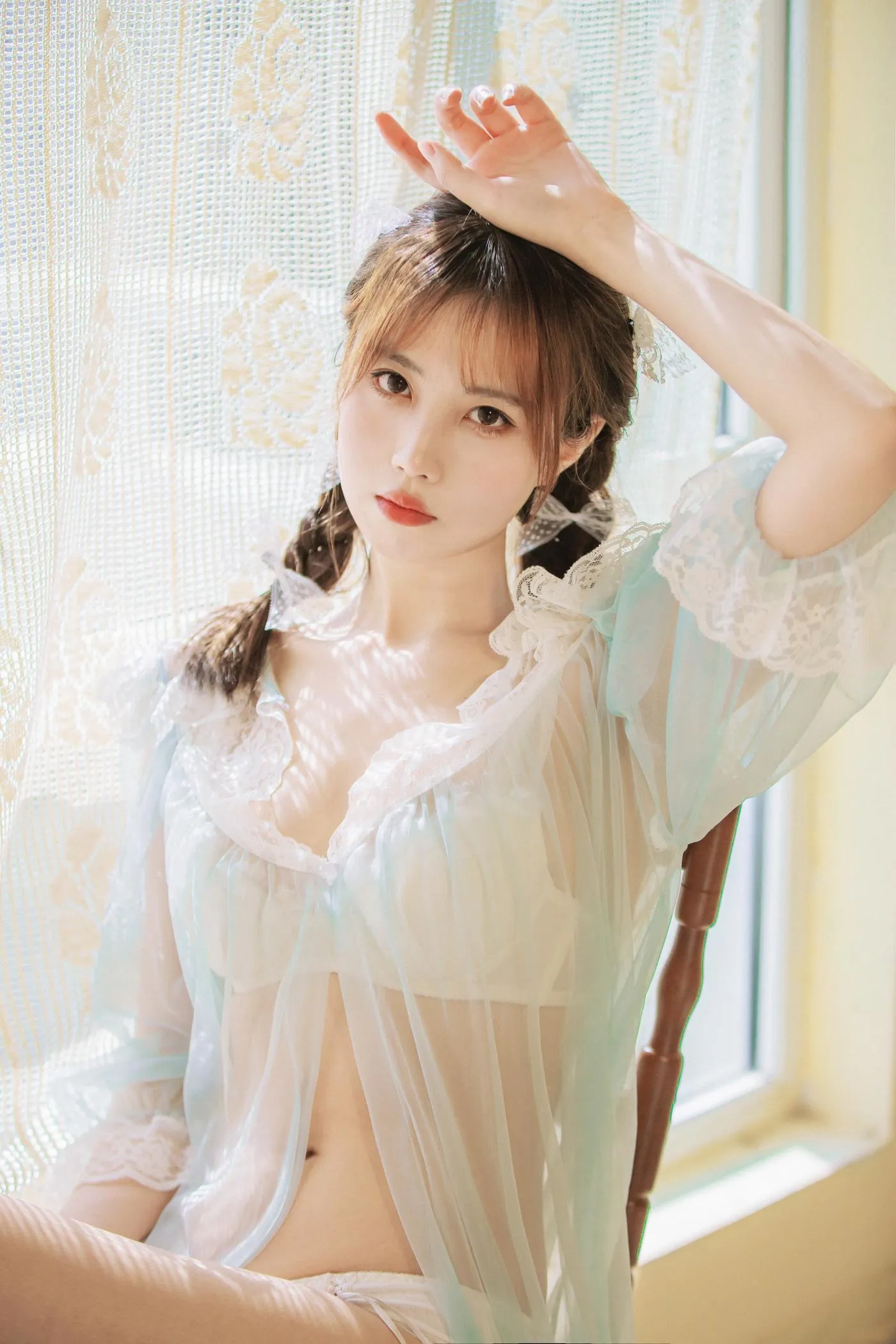 念雪ww – NO.22 蓝纱衣 [40P]插图8