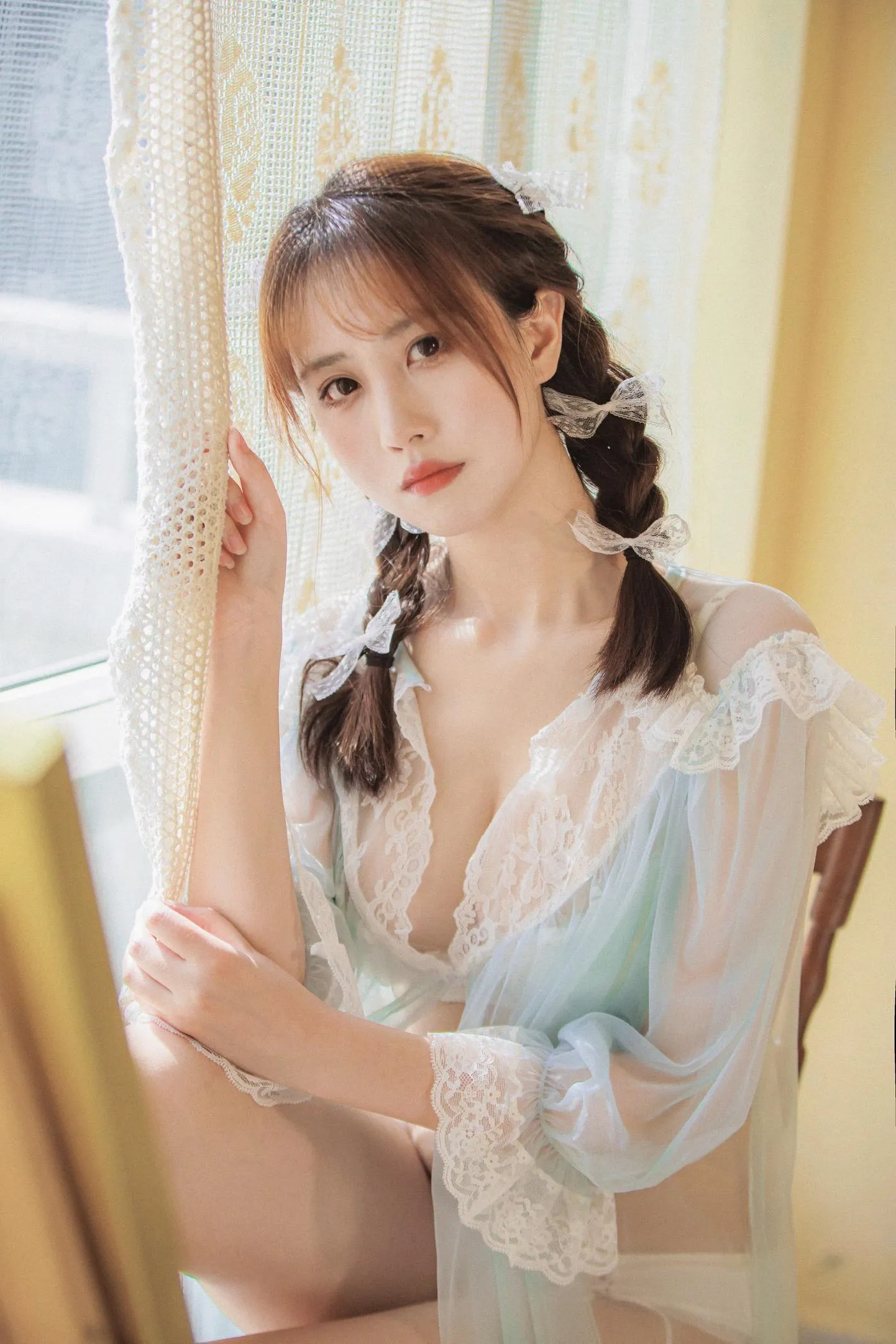 念雪ww – NO.22 蓝纱衣 [40P]插图9