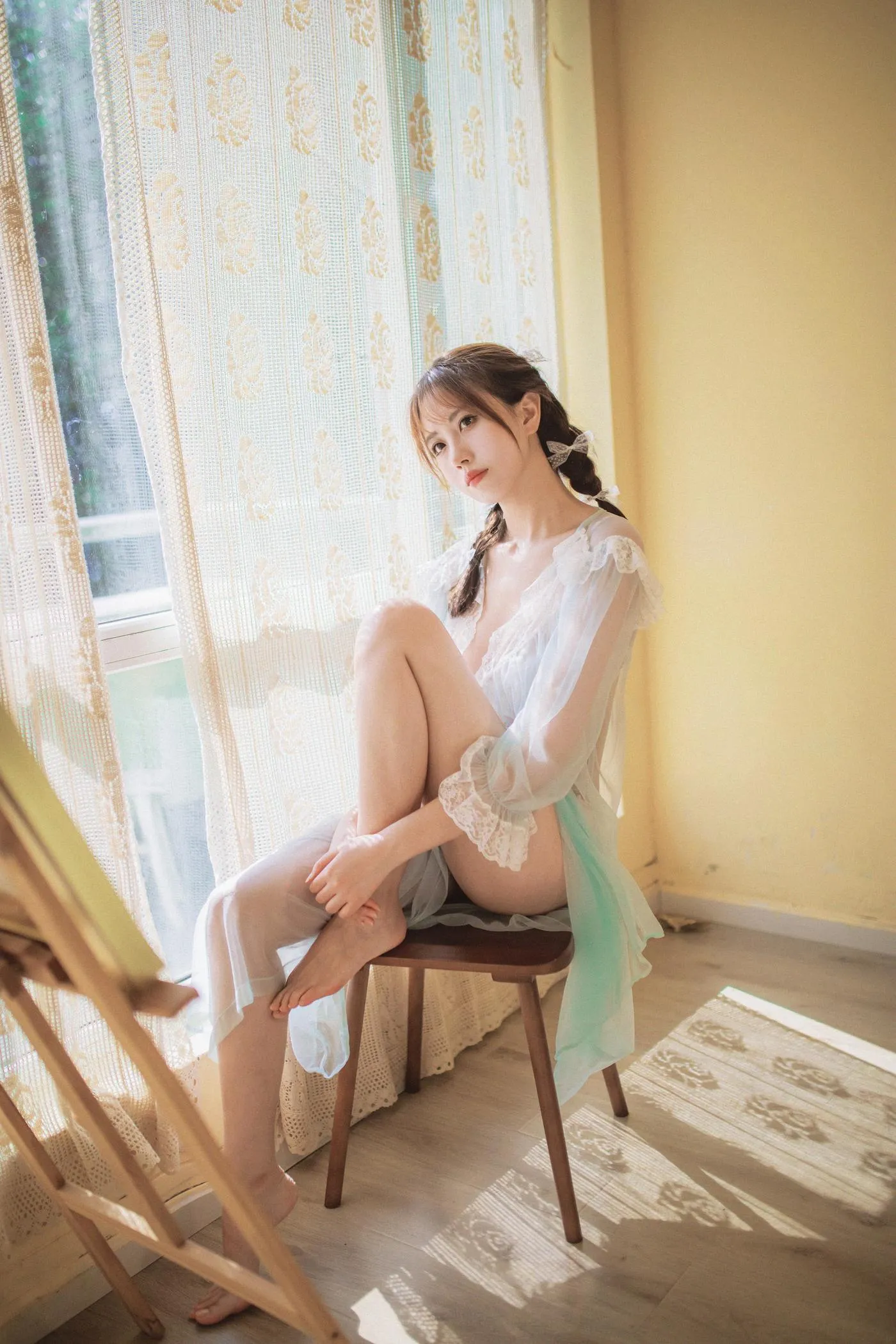 念雪ww – NO.22 蓝纱衣 [40P]插图4