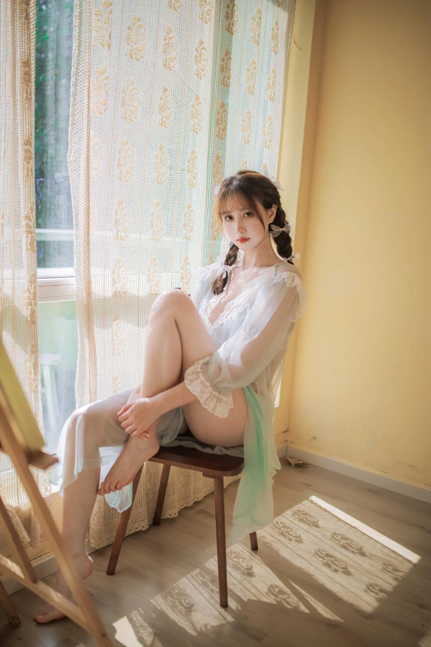 念雪ww – NO.22 蓝纱衣 [40P]插图5