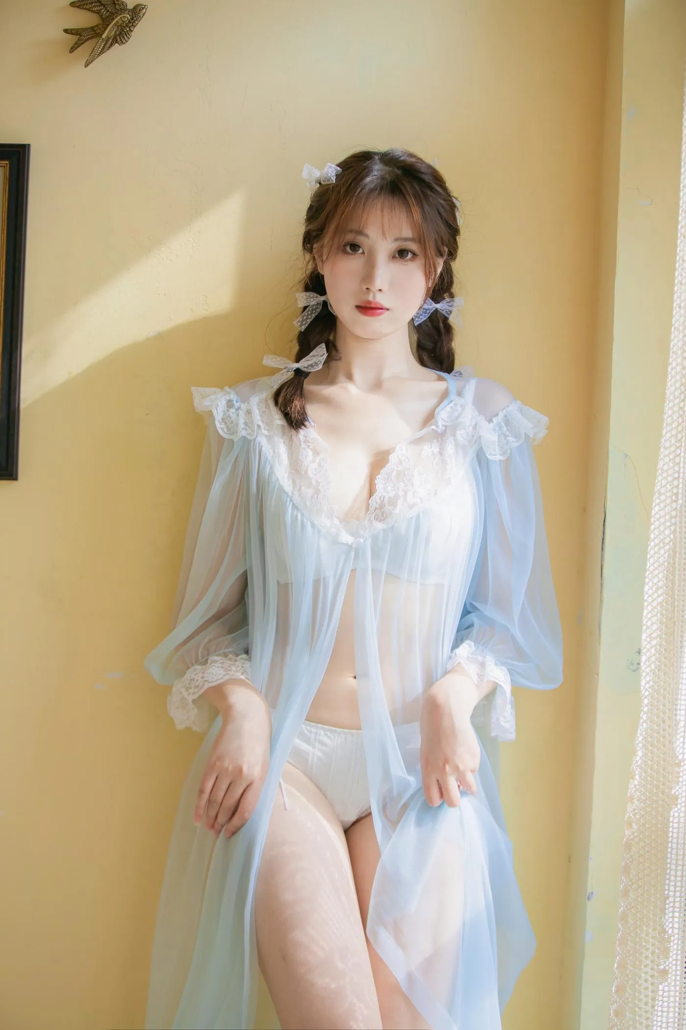 念雪ww – NO.22 蓝纱衣 [40P]插图4