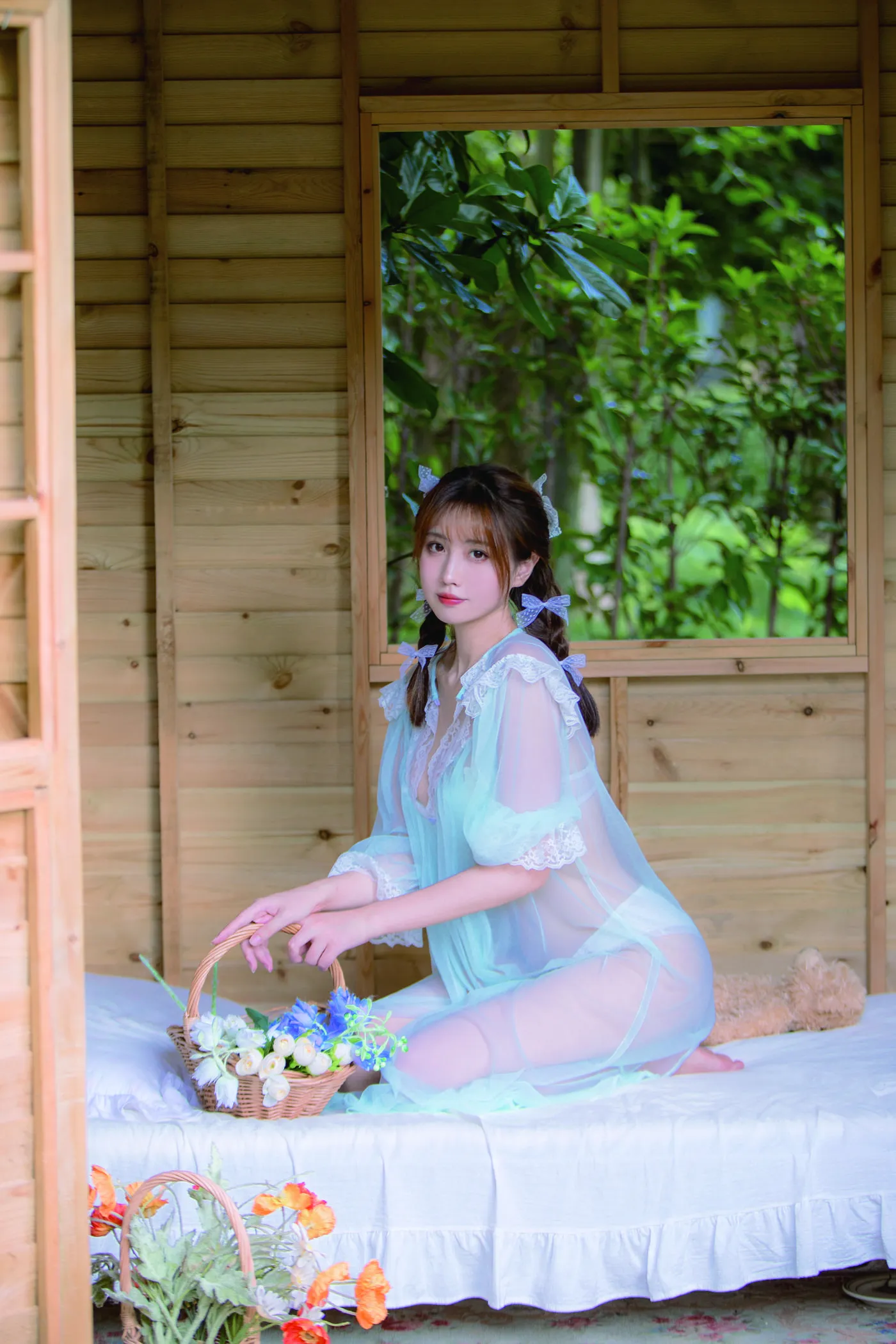 念雪ww – NO.22 蓝纱衣 [40P]插图9