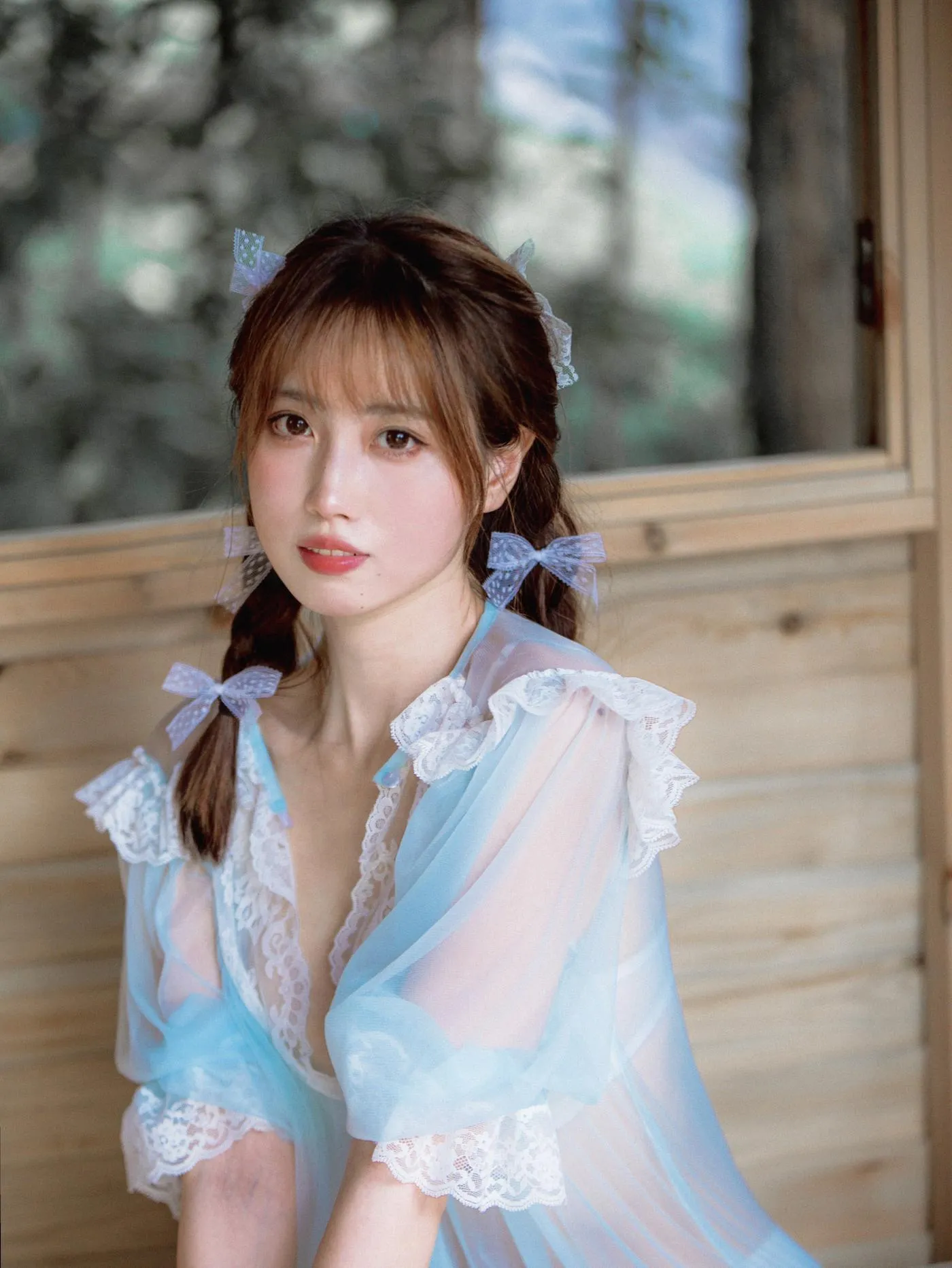 念雪ww – NO.22 蓝纱衣 [40P]插图4