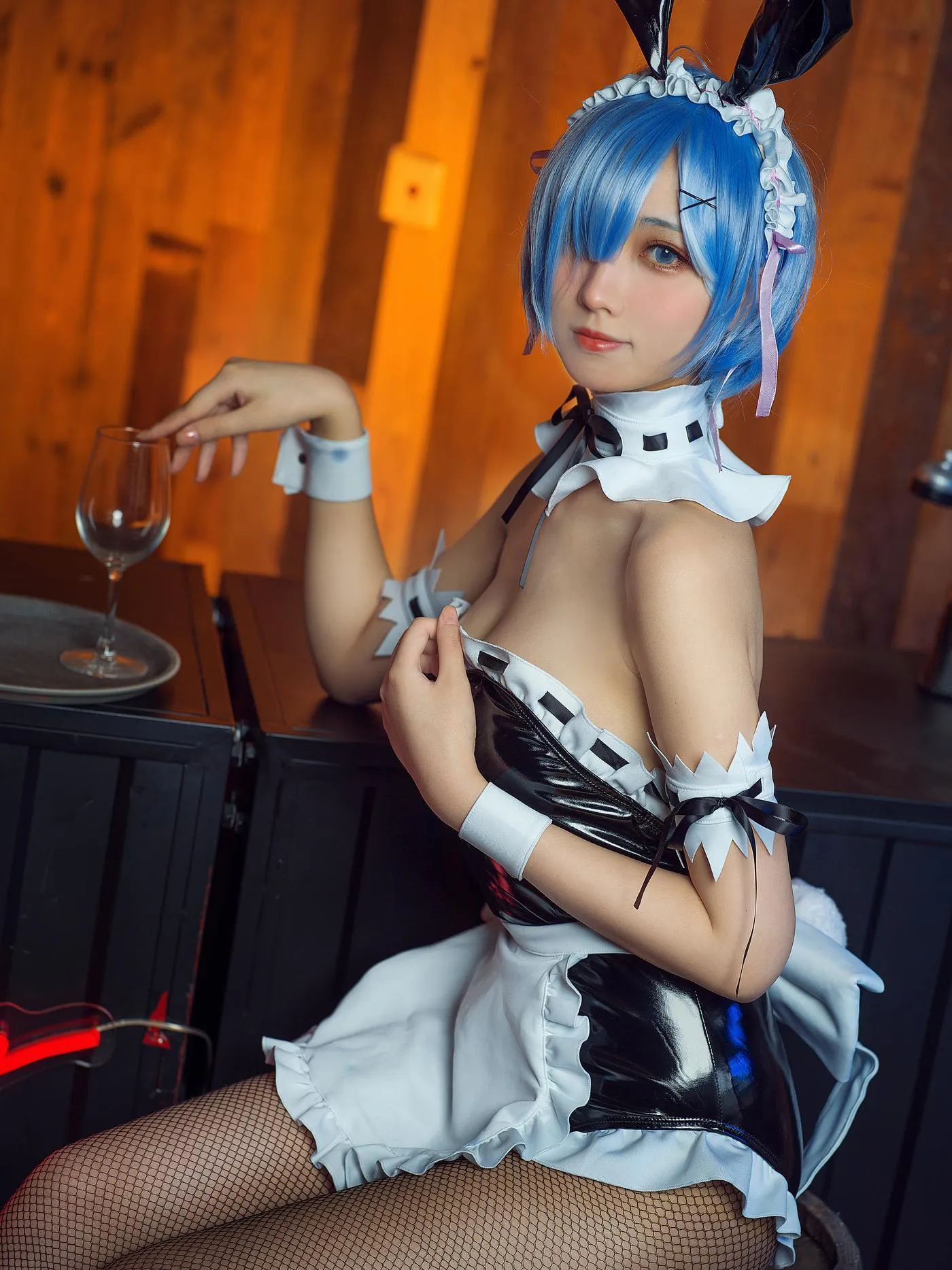 念雪ww – NO.23 蕾姆兔女郎 [38P]插图5