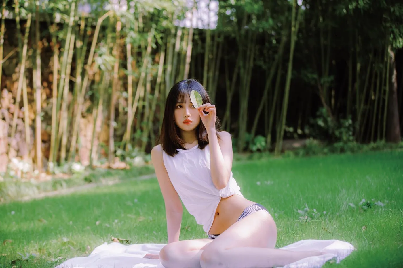 念雪ww – NO.32 夏日微风 [50P]插图9