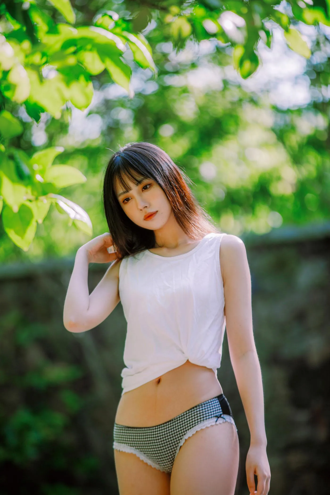 念雪ww – NO.32 夏日微风 [50P]插图7