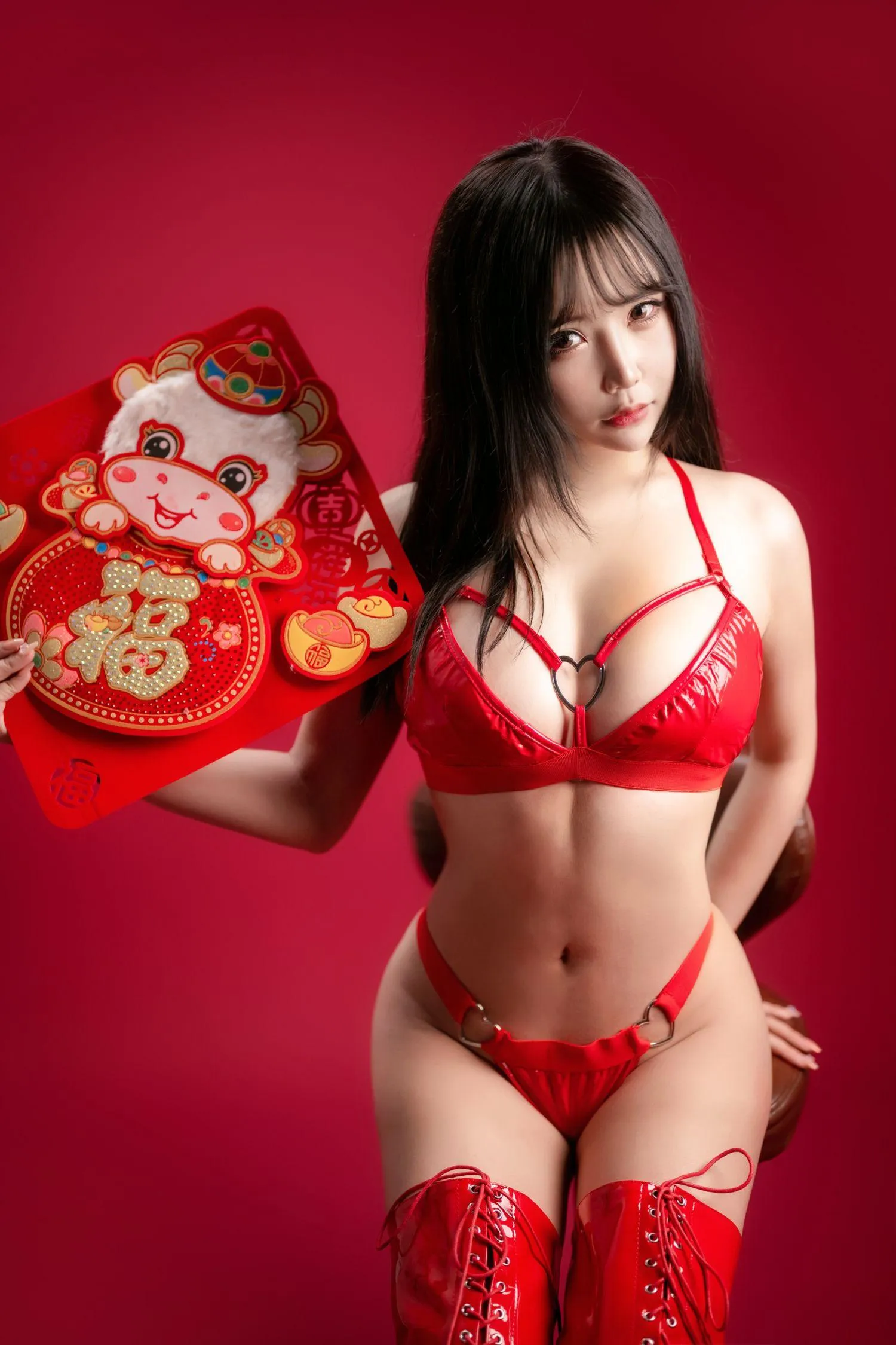 抱走莫子A – NO.36 -金牛送福-金牛送福 [55P]插图2