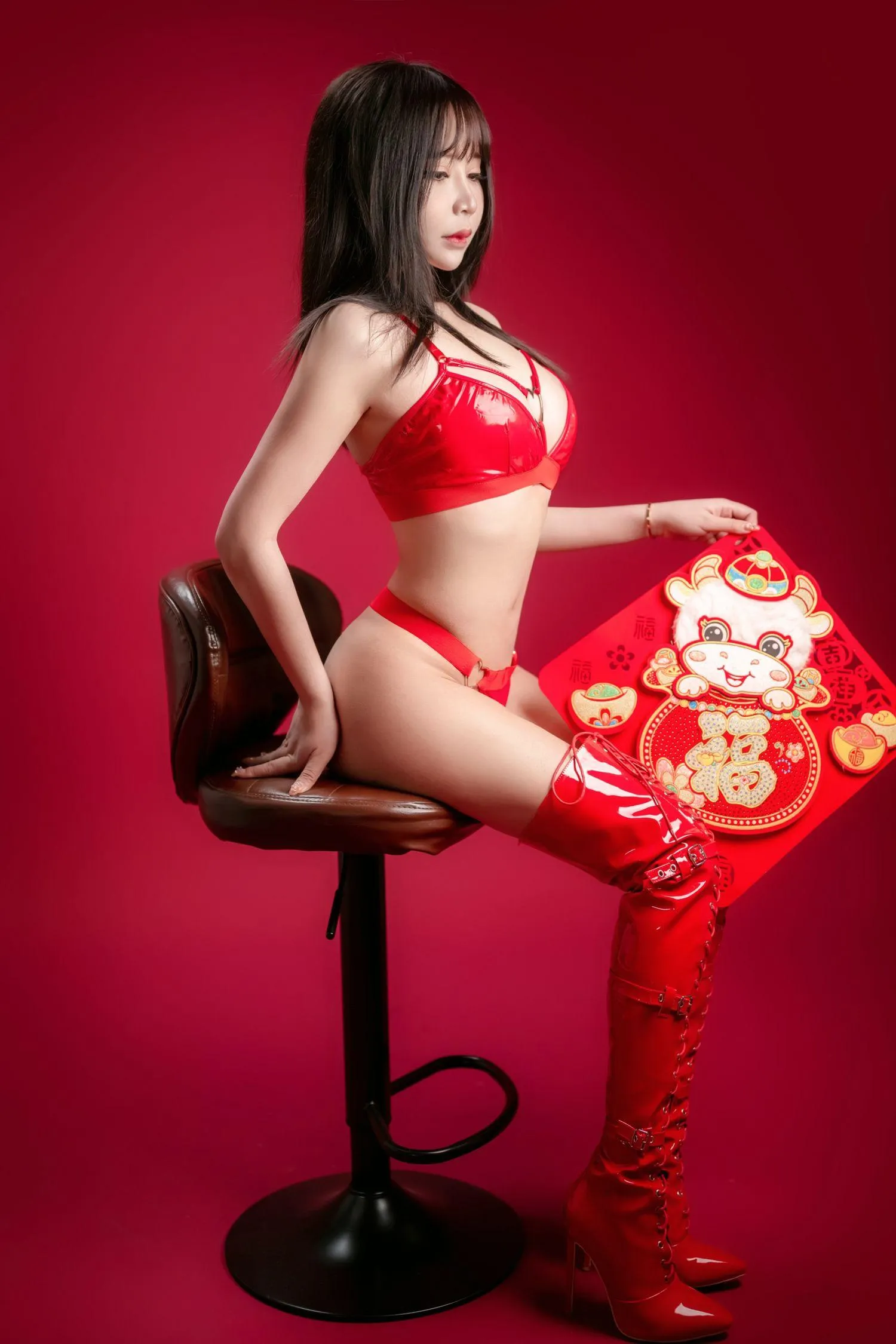 抱走莫子A – NO.36 -金牛送福-金牛送福 [55P]插图4