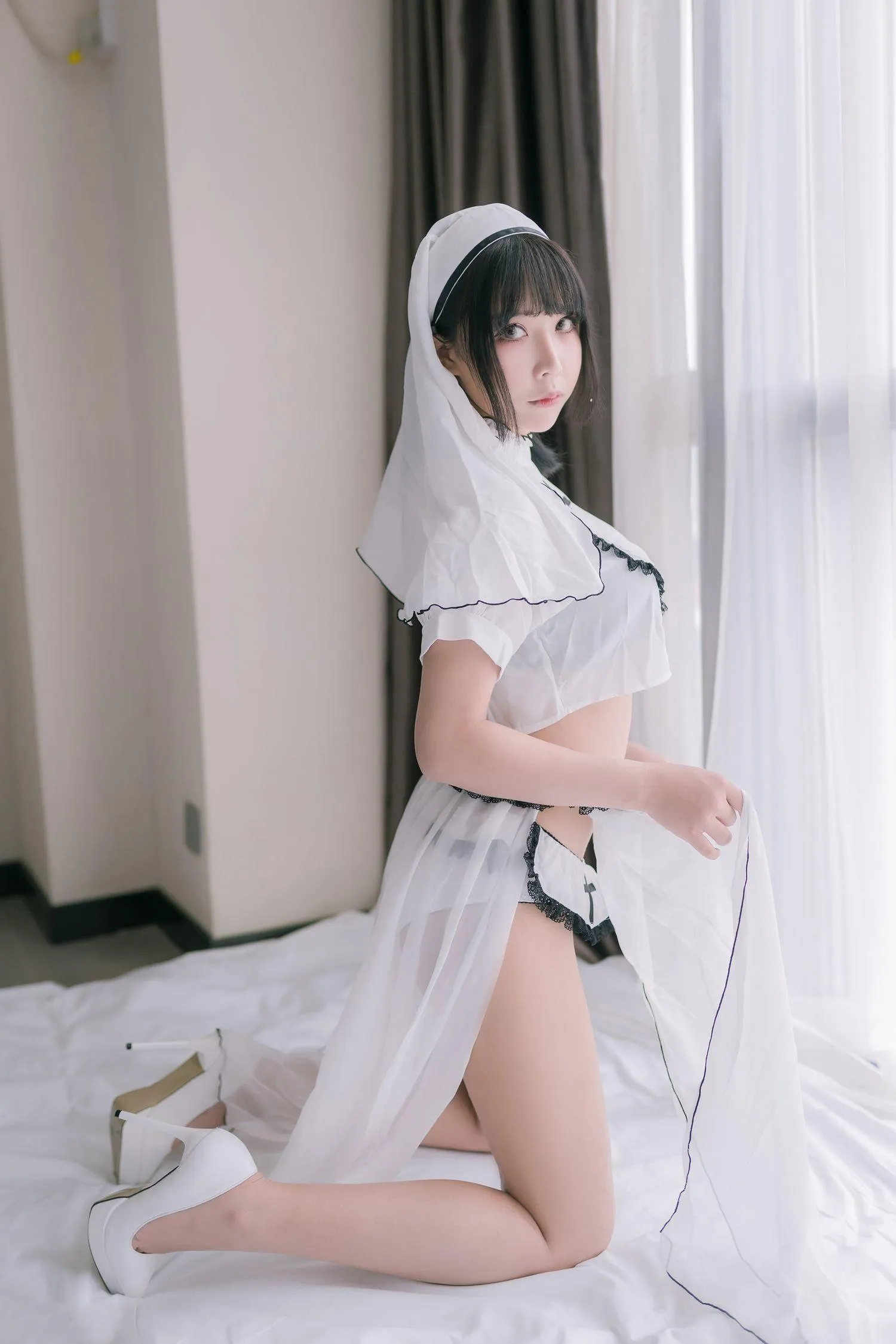 抱走莫子AA – NO.04 纯白修女 [42P]插图2