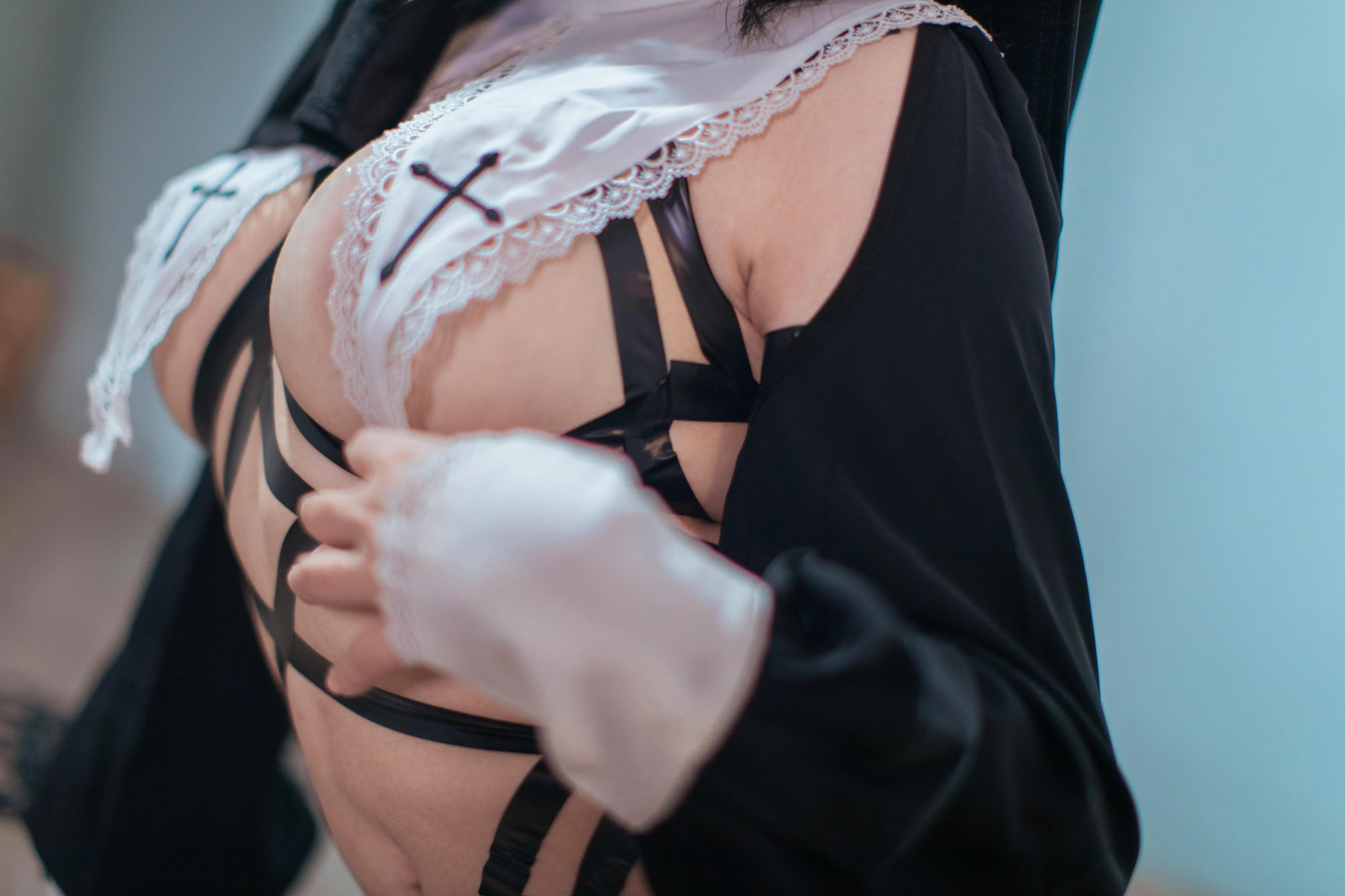抱走莫子AA – NO.07 黑色修女 [44P]插图8