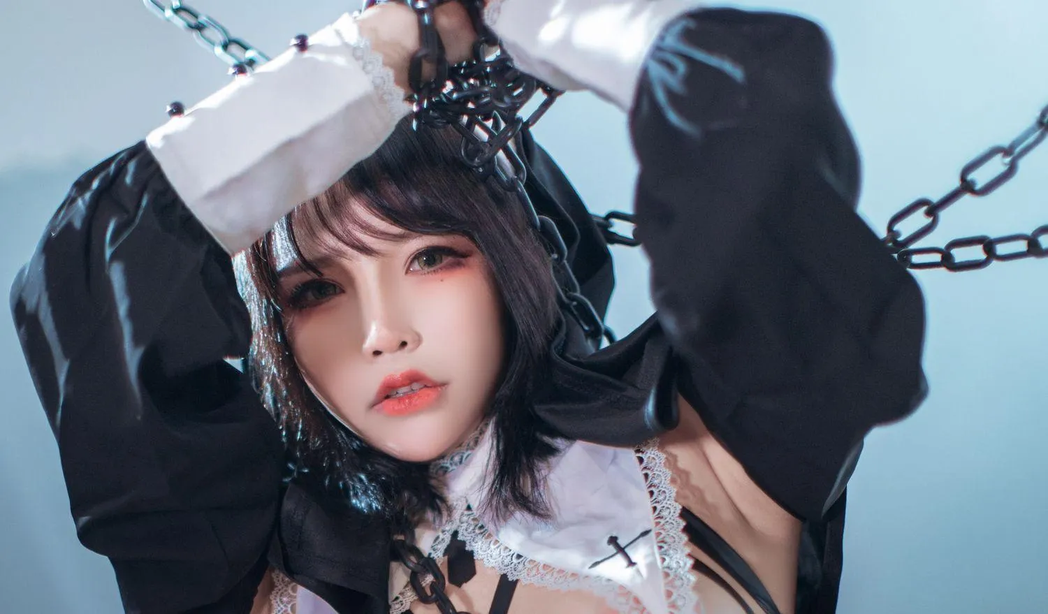抱走莫子AA – NO.07 黑色修女 [44P]插图2