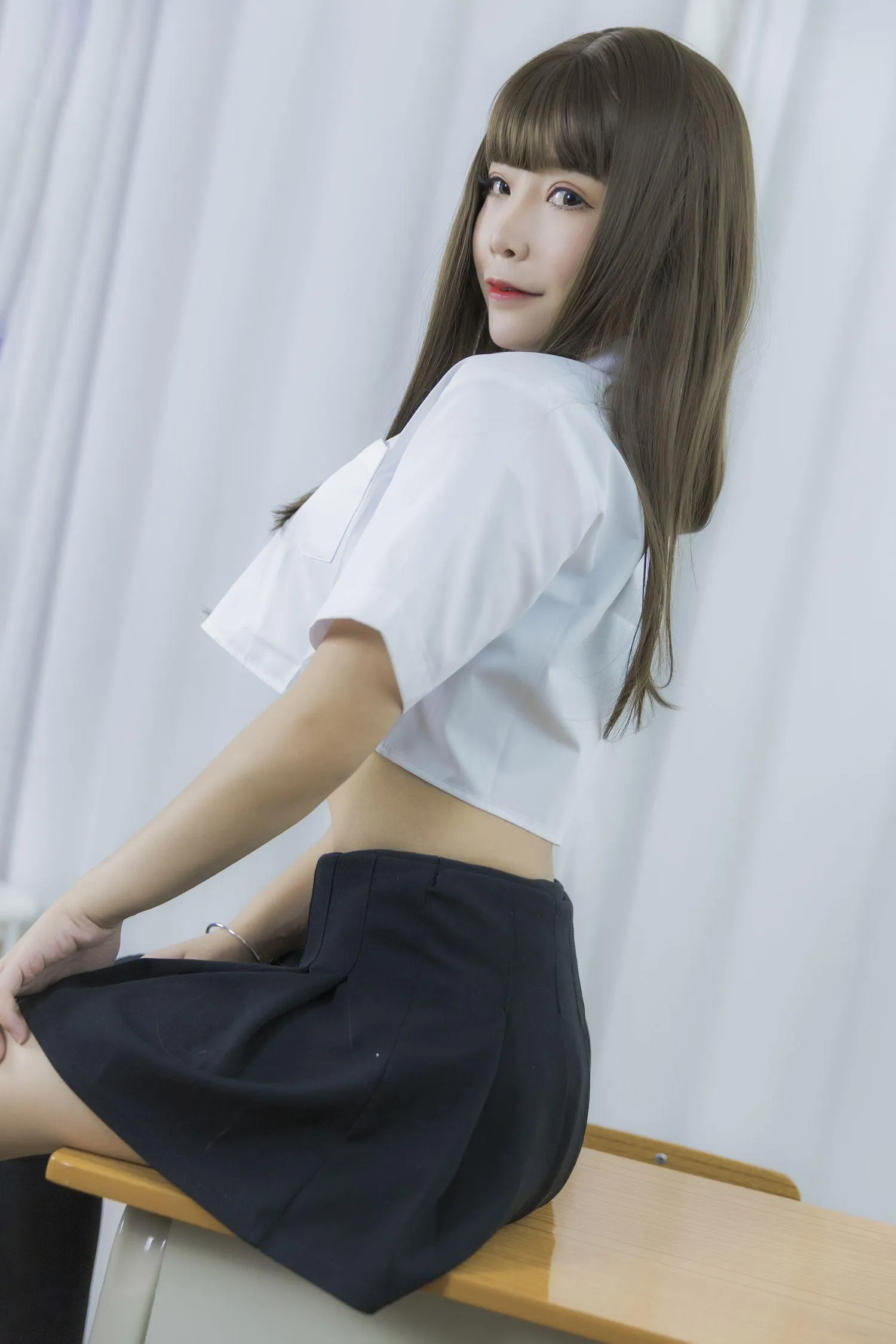 抱走莫子AA – NO.16 等你下课 [42P]插图9