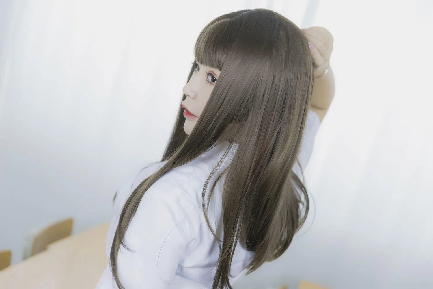 抱走莫子AA – NO.16 等你下课 [42P]插图2