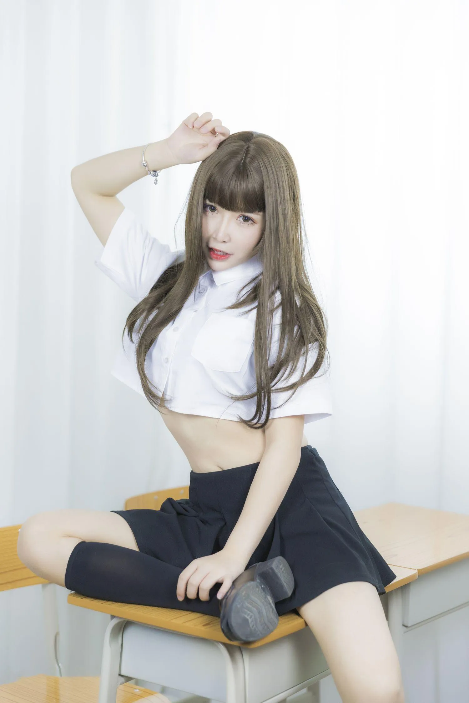 抱走莫子AA – NO.16 等你下课 [42P]插图7