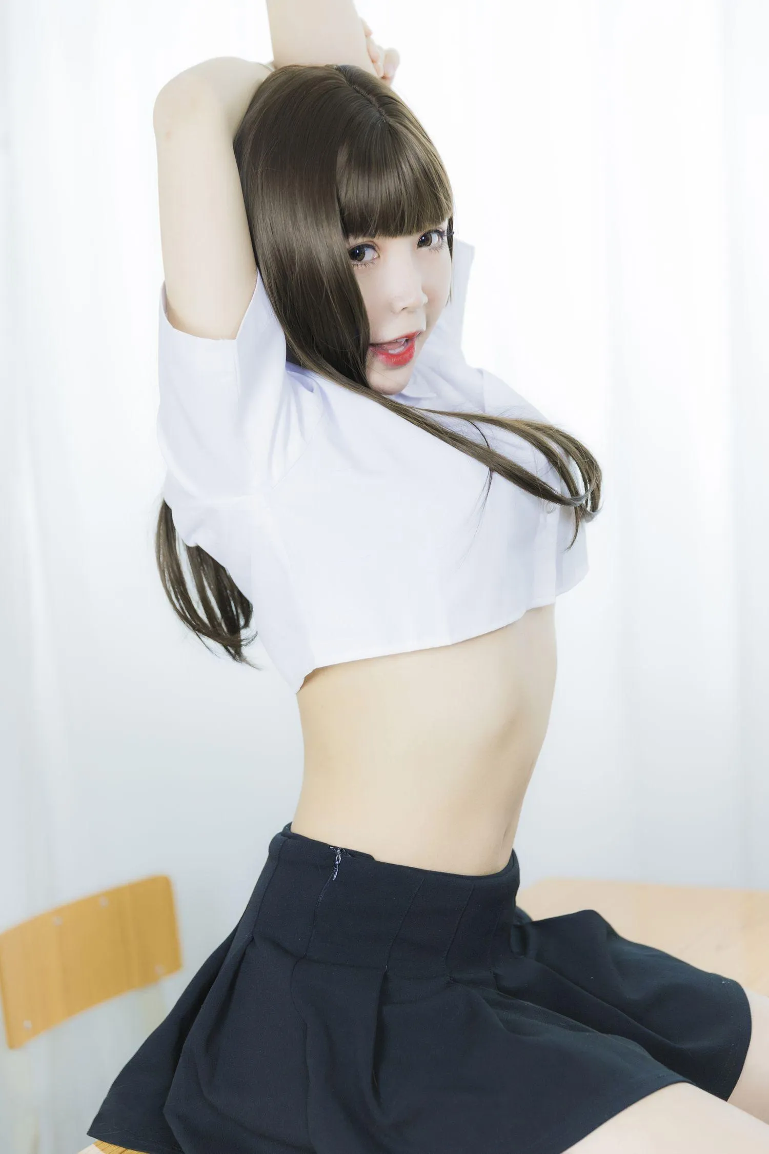 抱走莫子AA – NO.16 等你下课 [42P]插图5