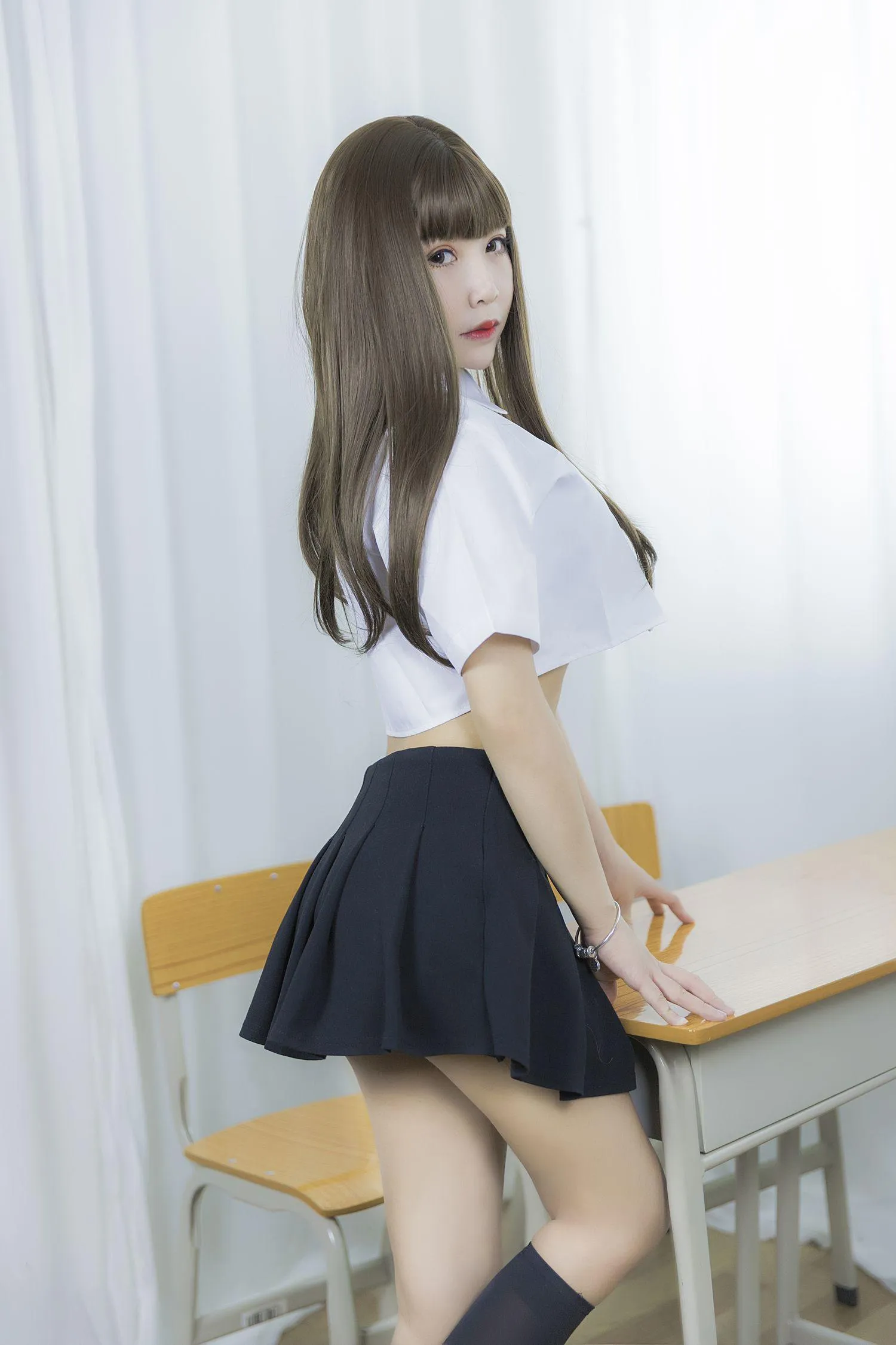 抱走莫子AA – NO.16 等你下课 [42P]插图9
