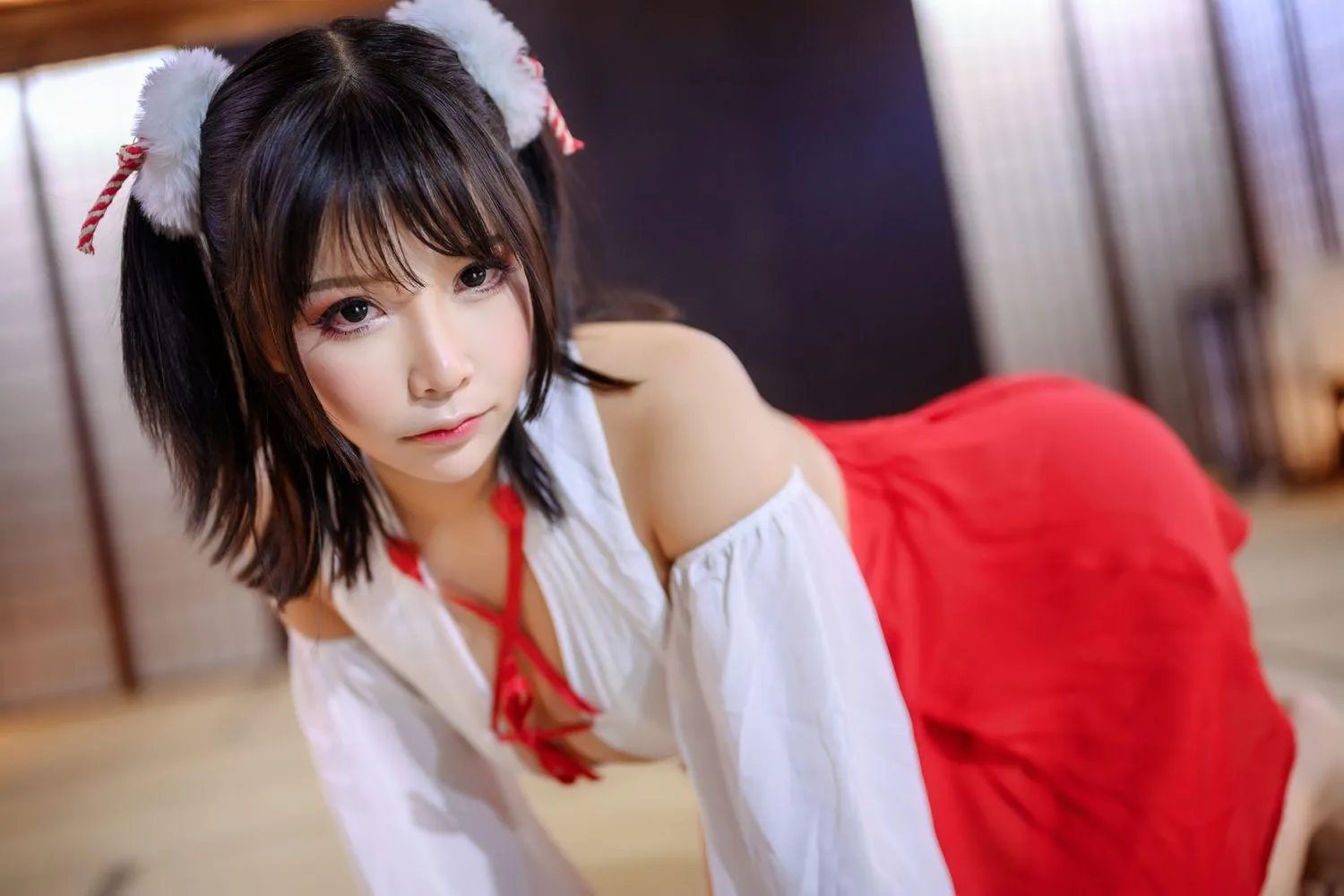 抱走莫子AA – NO.20 限量电子版巫女 [37P]插图5