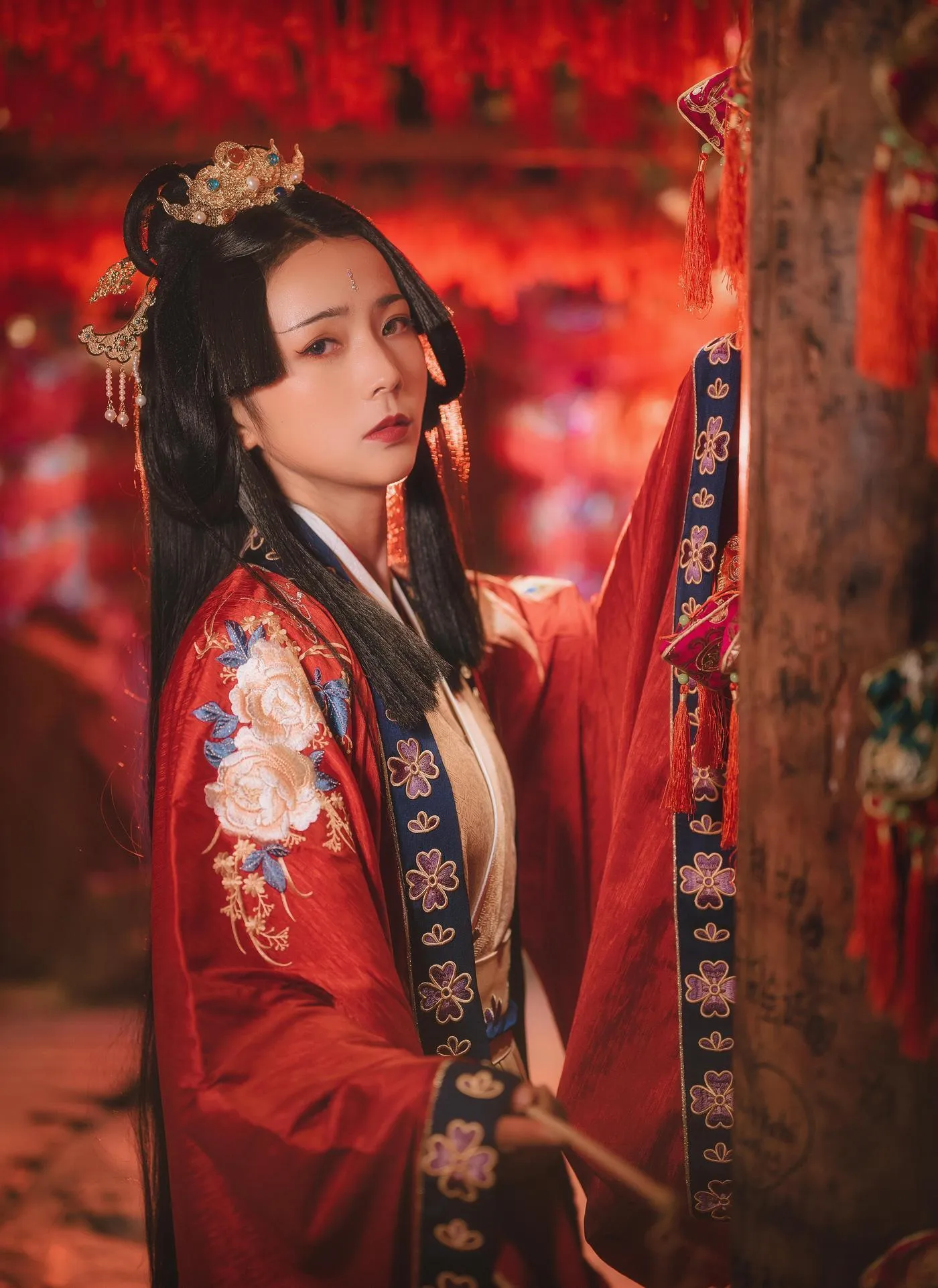拿相机的执义 – NO.19 『汉服写真』—摄影@圆滚滚的执义出镜@巫忧爱做梦 [9P]插图7