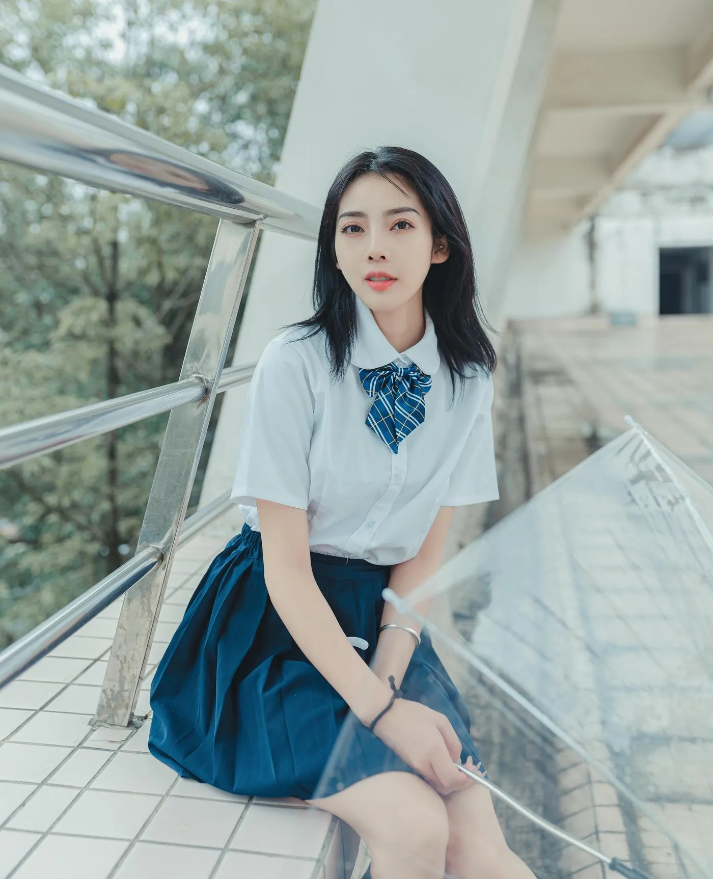 拿相机的执义 – NO.27 JK少女写真学校的楼顶我在这等钟声响等你下课一起走好吗？ [10P]插图7