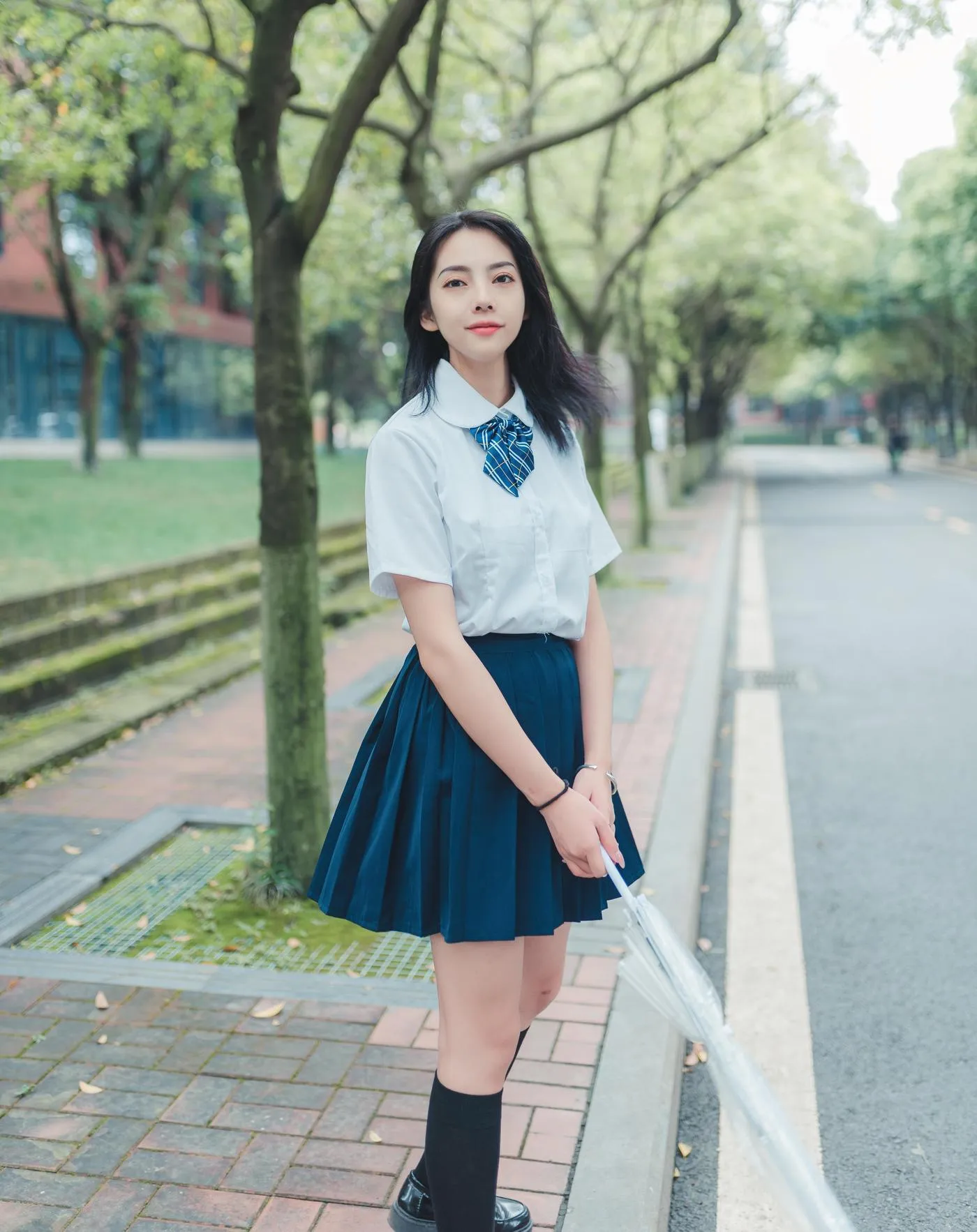 拿相机的执义 – NO.27 JK少女写真学校的楼顶我在这等钟声响等你下课一起走好吗？ [10P]插图9