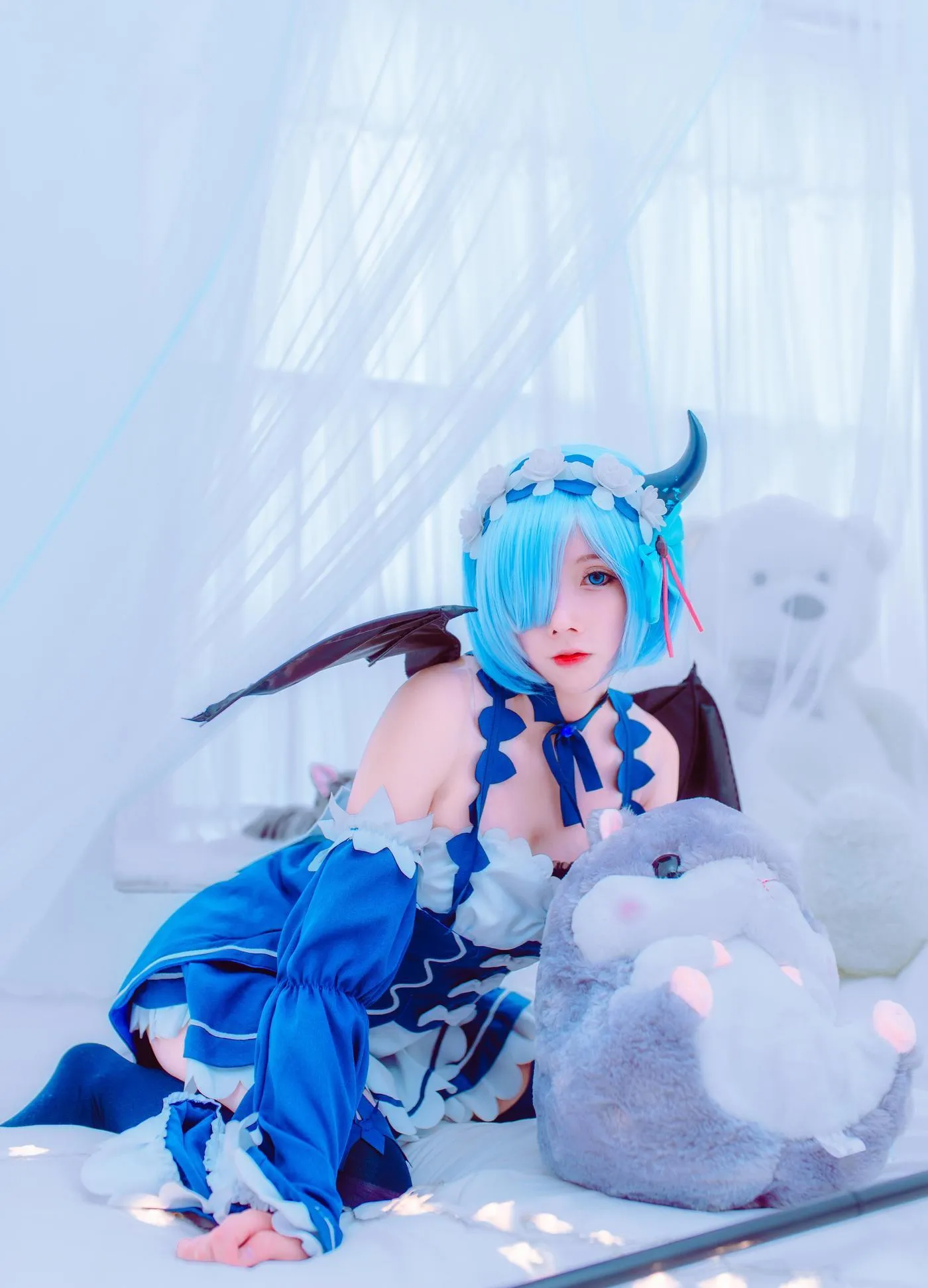 拿相机的执义 – NO.30 RE从零开始的异世界生活 COS 蕾姆 [11P]插图5