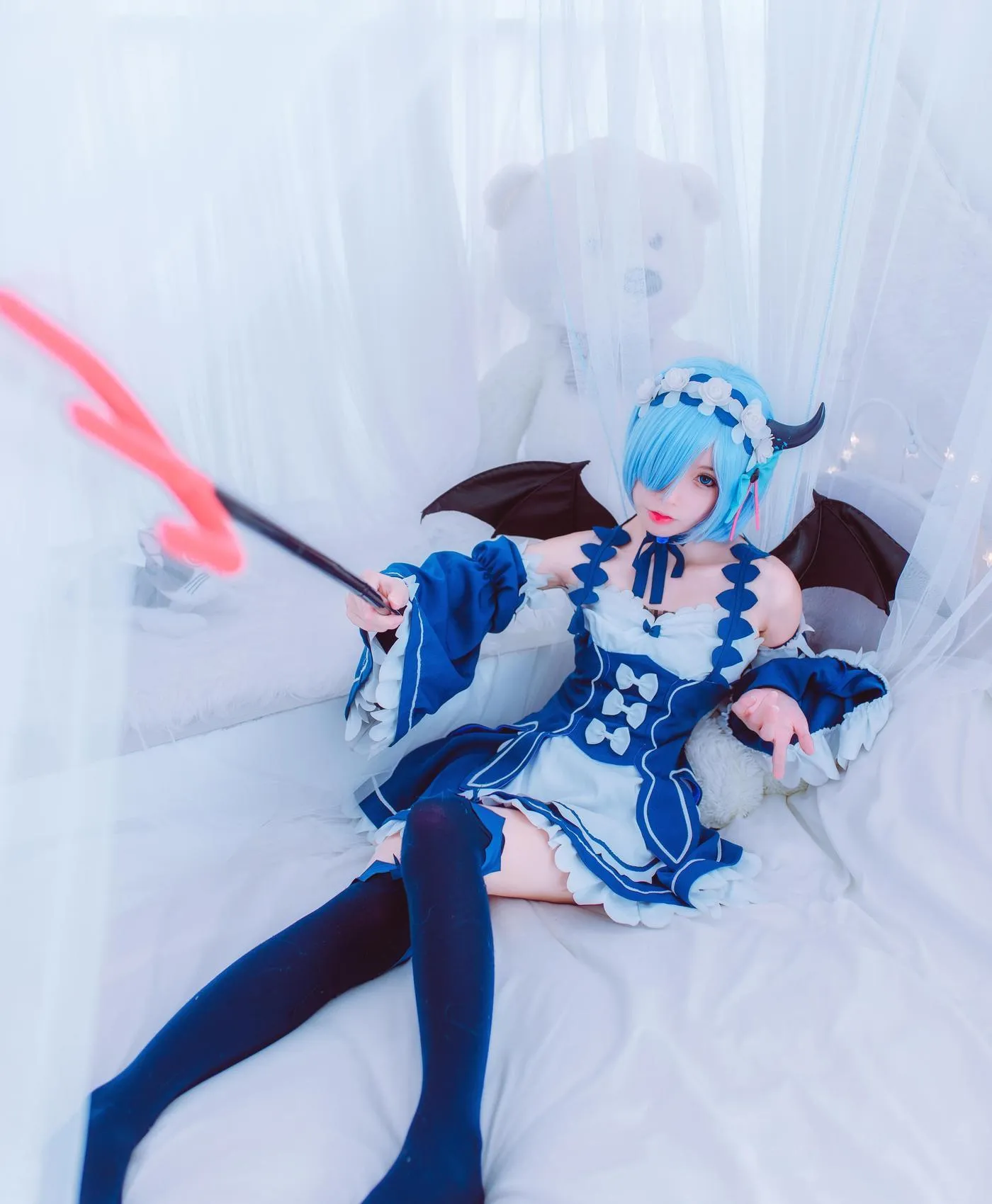 拿相机的执义 – NO.30 RE从零开始的异世界生活 COS 蕾姆 [11P]插图6