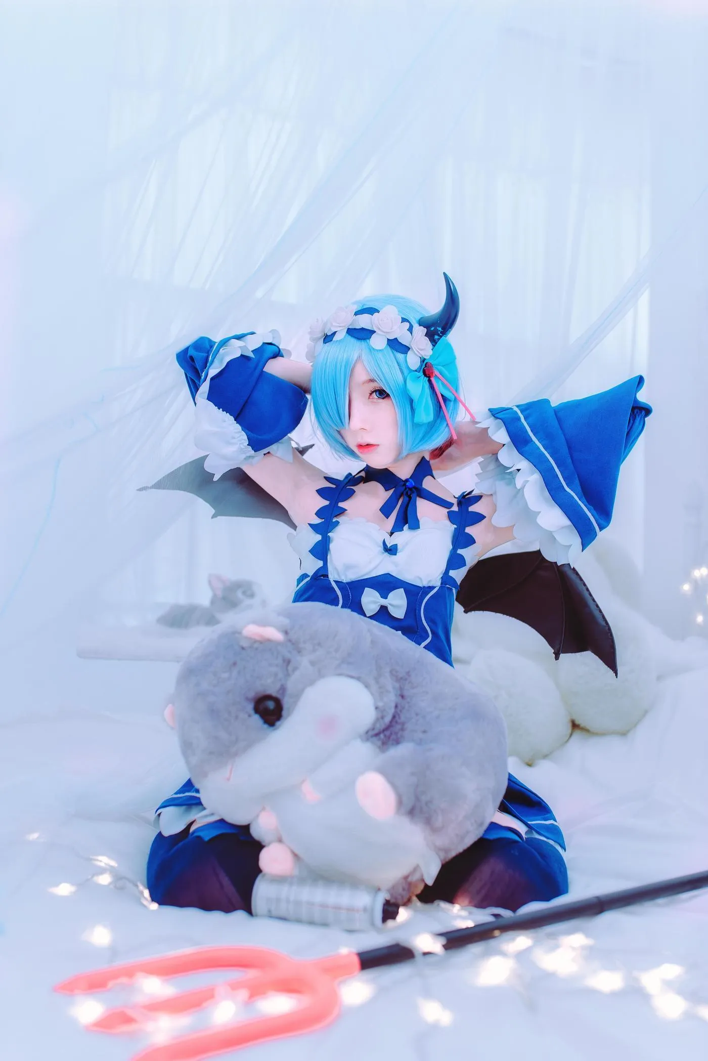 拿相机的执义 – NO.30 RE从零开始的异世界生活 COS 蕾姆 [11P]插图8