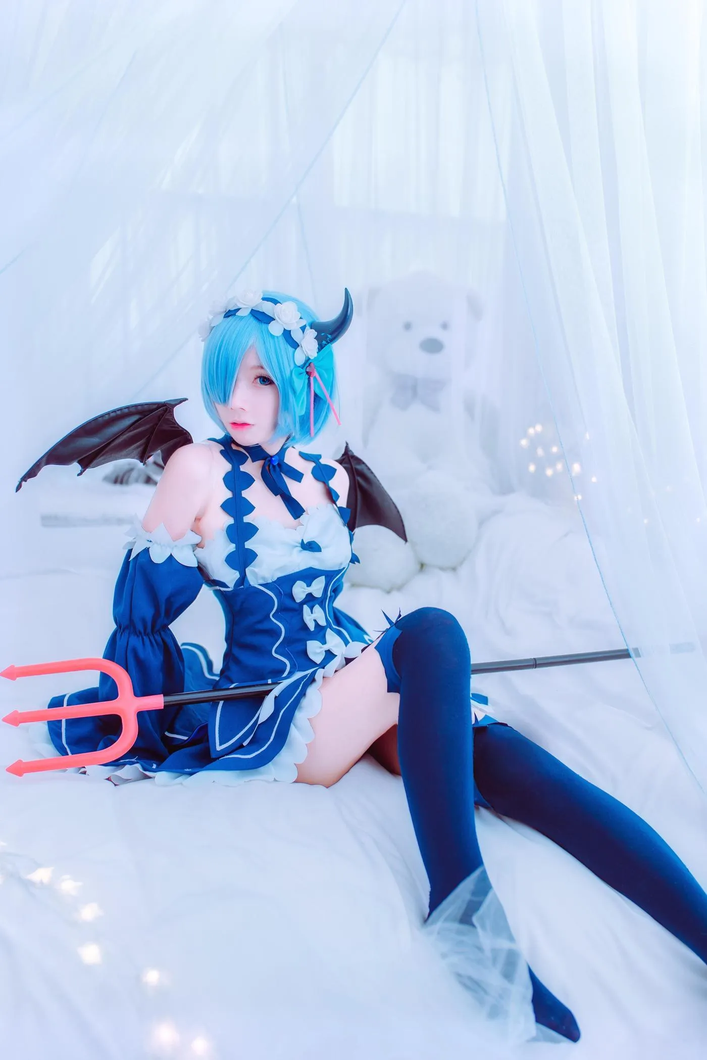 拿相机的执义 – NO.30 RE从零开始的异世界生活 COS 蕾姆 [11P]插图