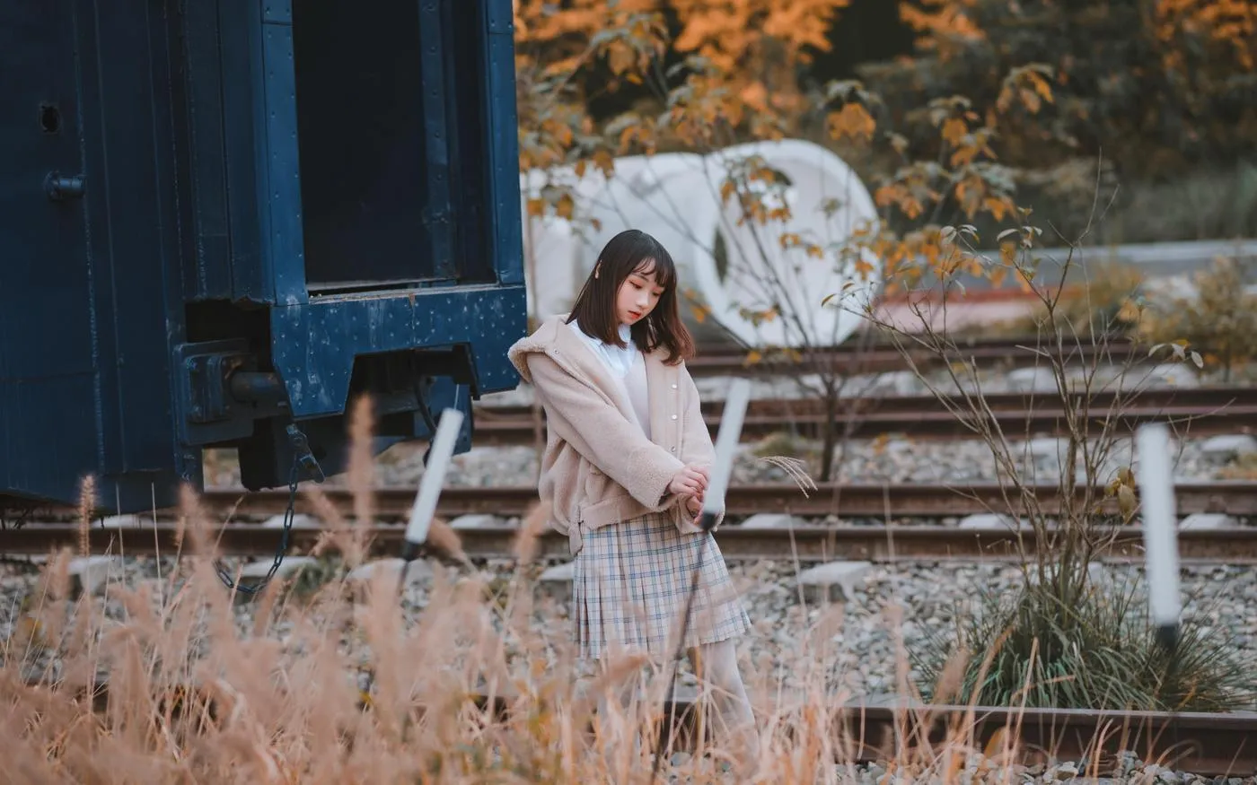 拿相机的执义 – NO.35 冬日JK少女这一站过后，下一站是什么样的风景呢 [13P]插图8