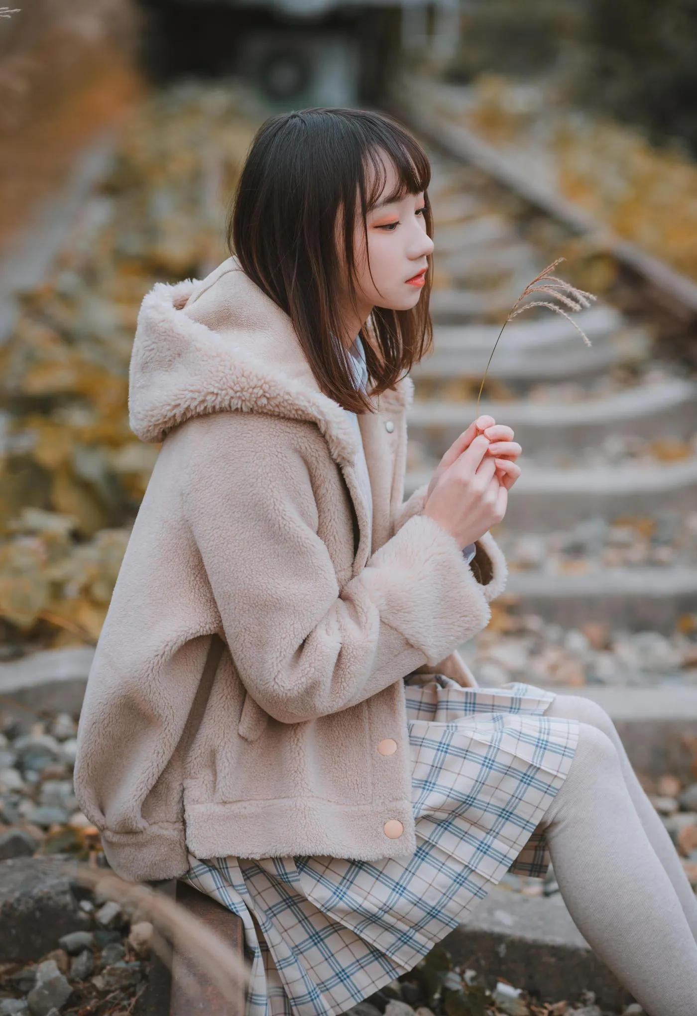 拿相机的执义 – NO.35 冬日JK少女这一站过后，下一站是什么样的风景呢 [13P]插图1