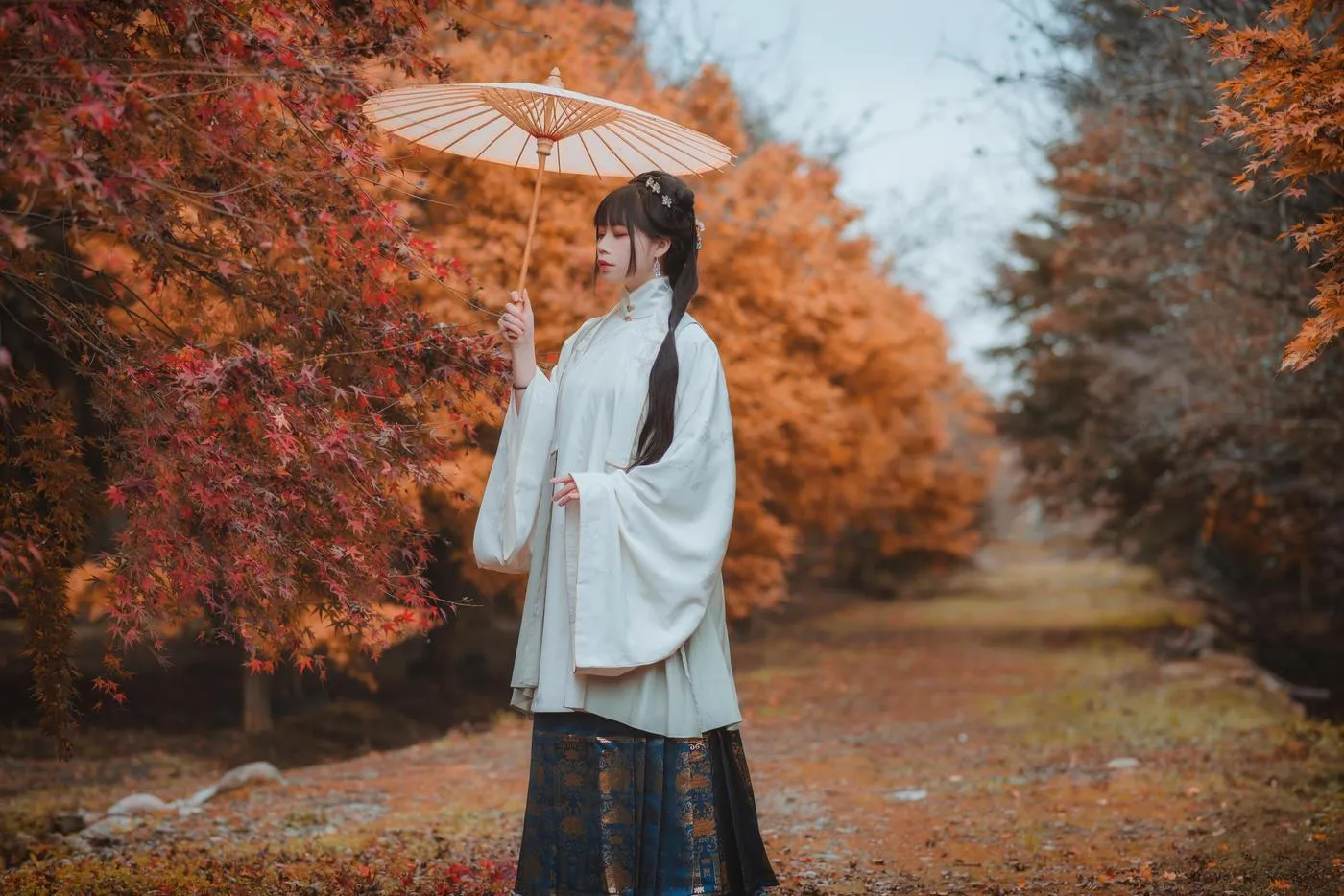 拿相机的执义 – NO.38 汉服写真『秋风起』 [14P]插图6