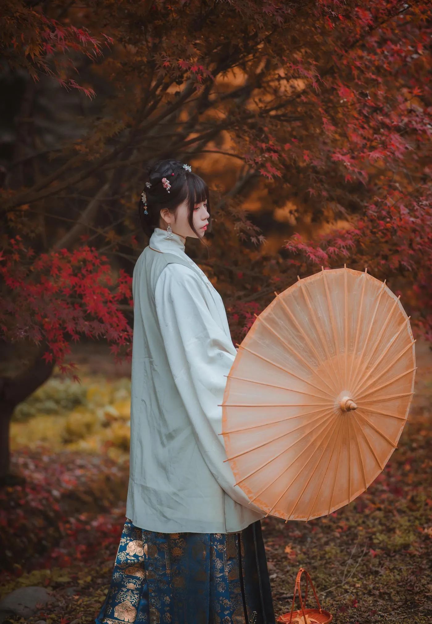 拿相机的执义 – NO.38 汉服写真『秋风起』 [14P]插图7