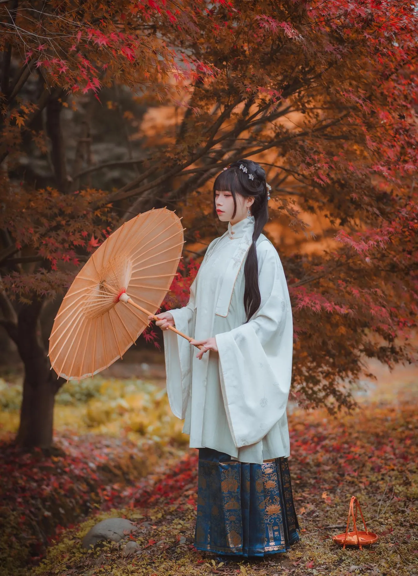 拿相机的执义 – NO.38 汉服写真『秋风起』 [14P]插图8