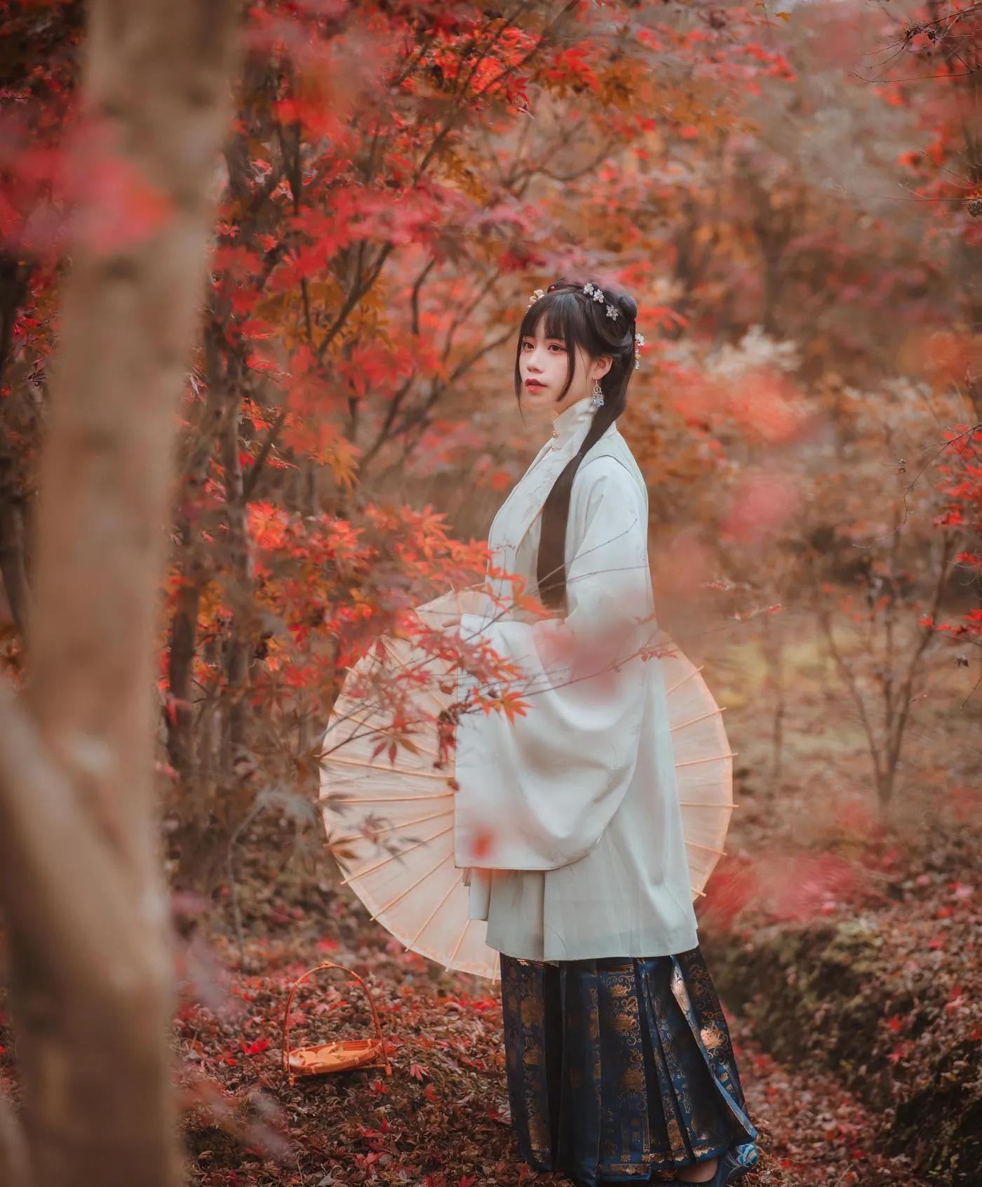 拿相机的执义 – NO.38 汉服写真『秋风起』 [14P]插图2