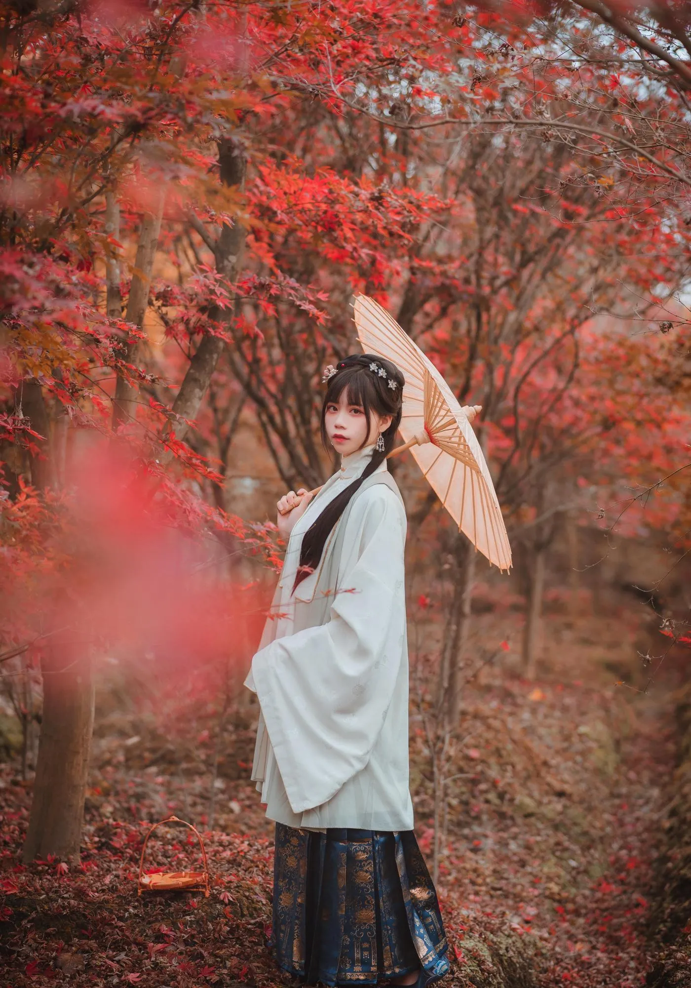 拿相机的执义 – NO.38 汉服写真『秋风起』 [14P]插图3