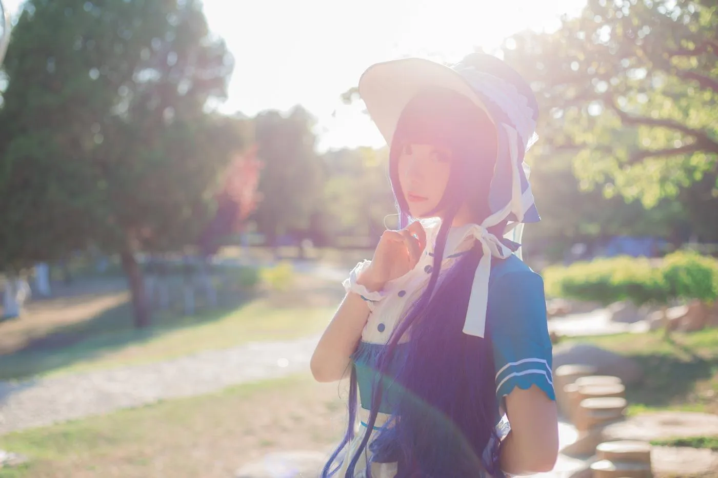 斯文文文文 – NO.04 魔卡少女COS童年日系大道寺知世 [10P]插图7