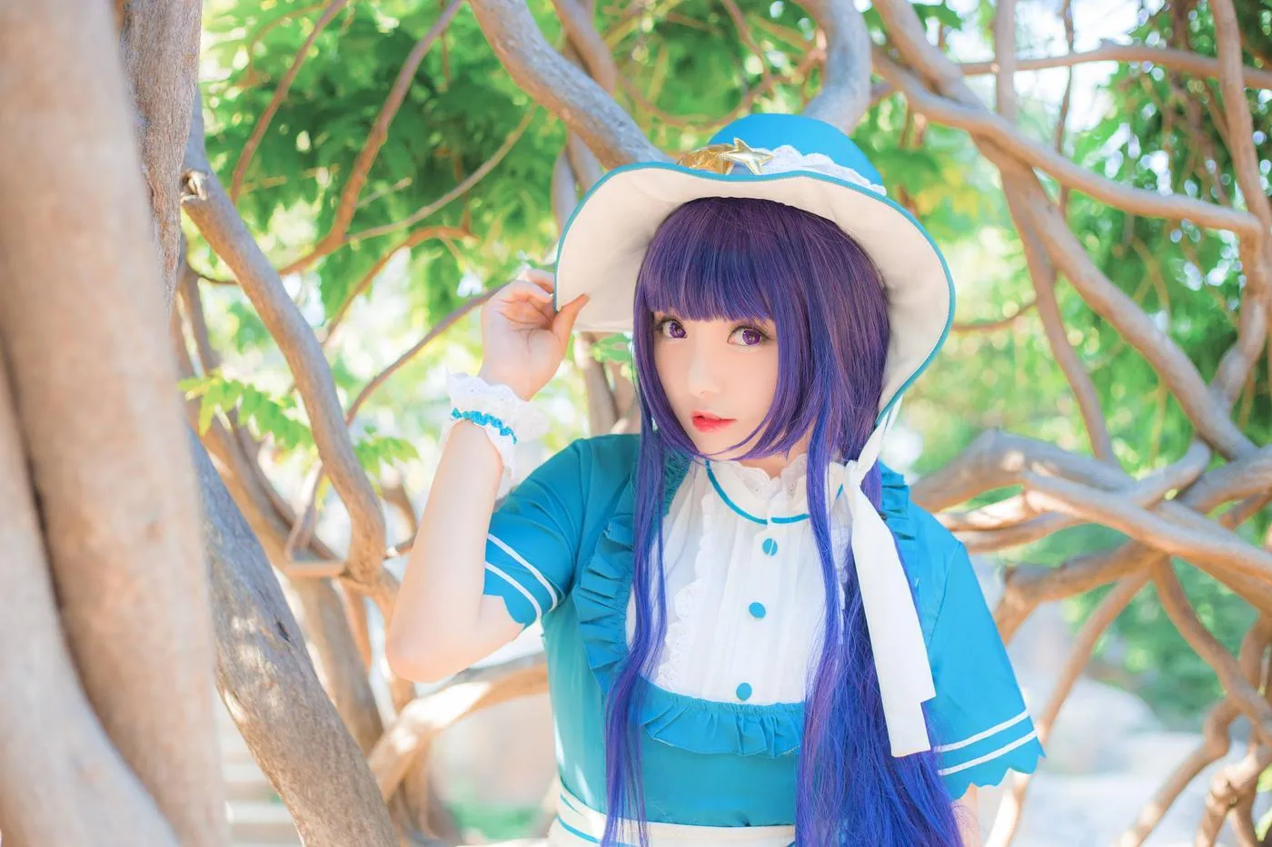 斯文文文文 – NO.04 魔卡少女COS童年日系大道寺知世 [10P]插图8
