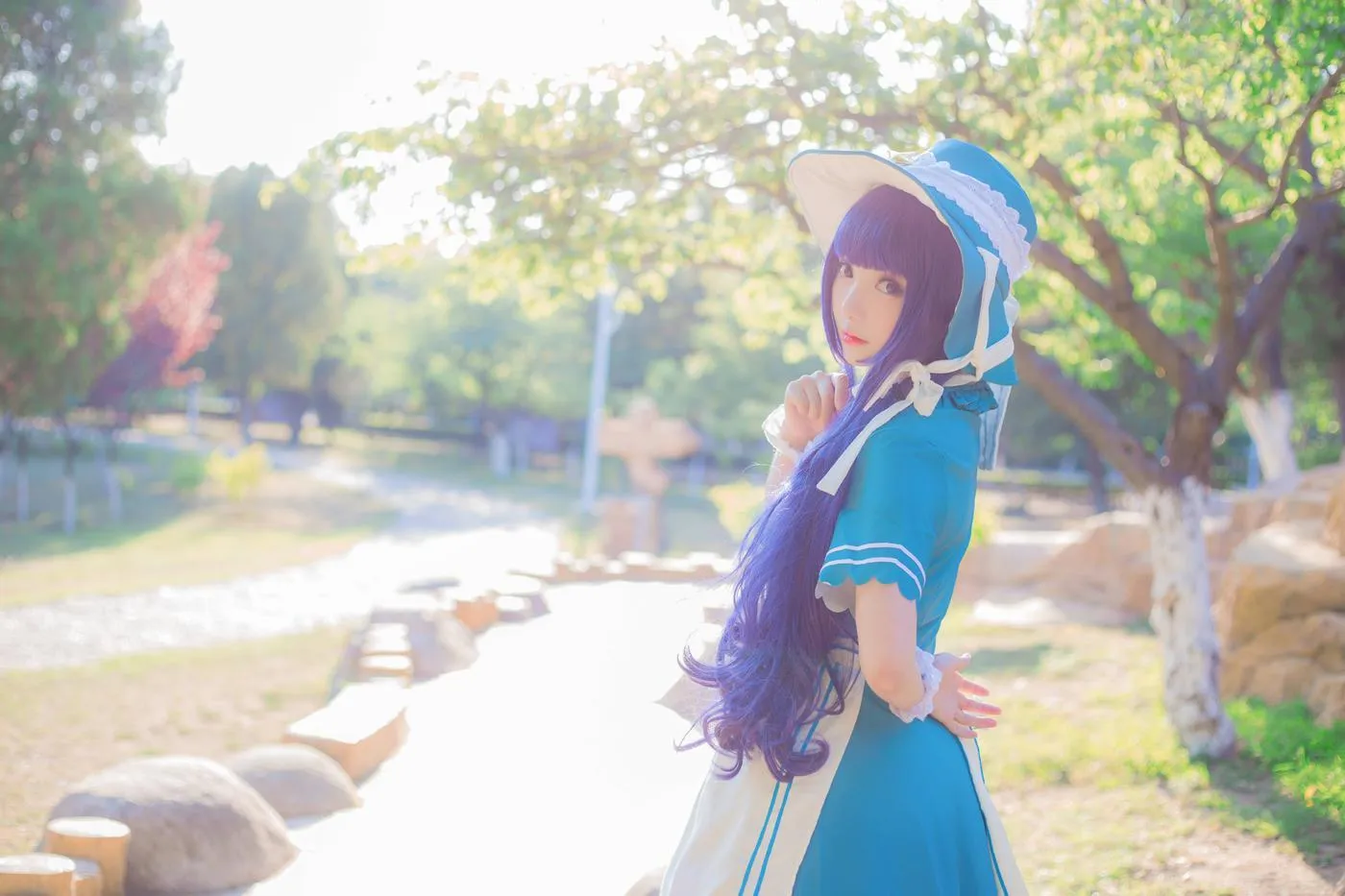 斯文文文文 – NO.04 魔卡少女COS童年日系大道寺知世 [10P]插图9