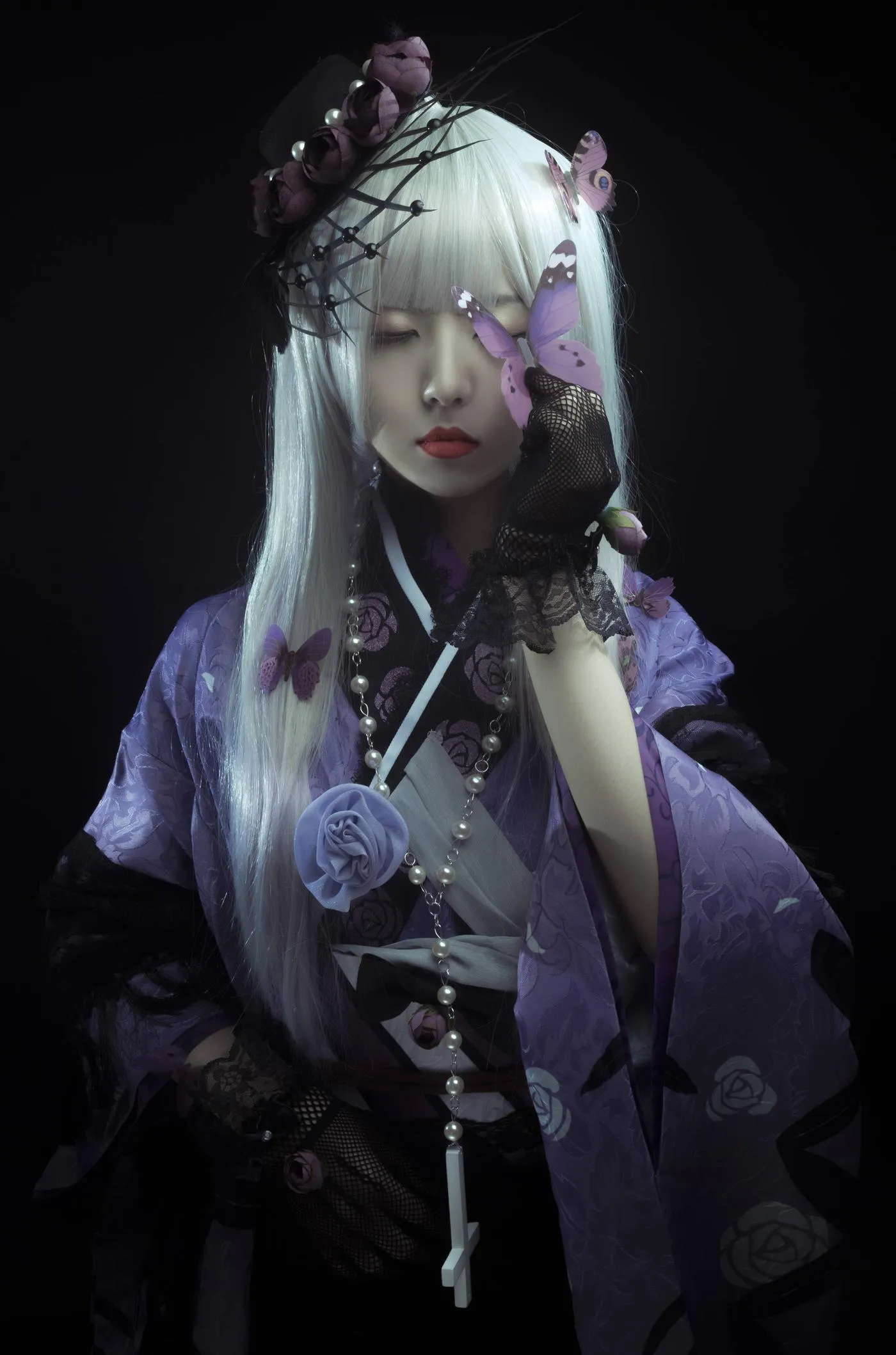 斯文文文文 – NO.07 蔷薇少女水银灯真红莓御姐女仆 [39P]插图8